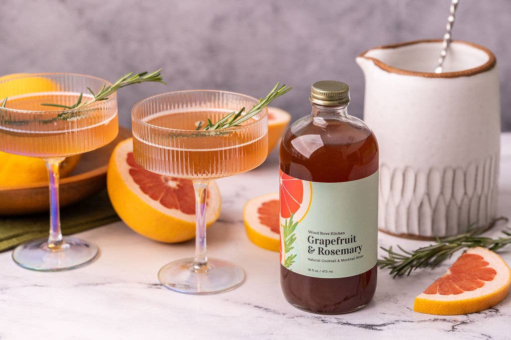 Grapefruit & Rosemary Cocktail and Mocktail Mixer, 16 fl oz - Image 6
