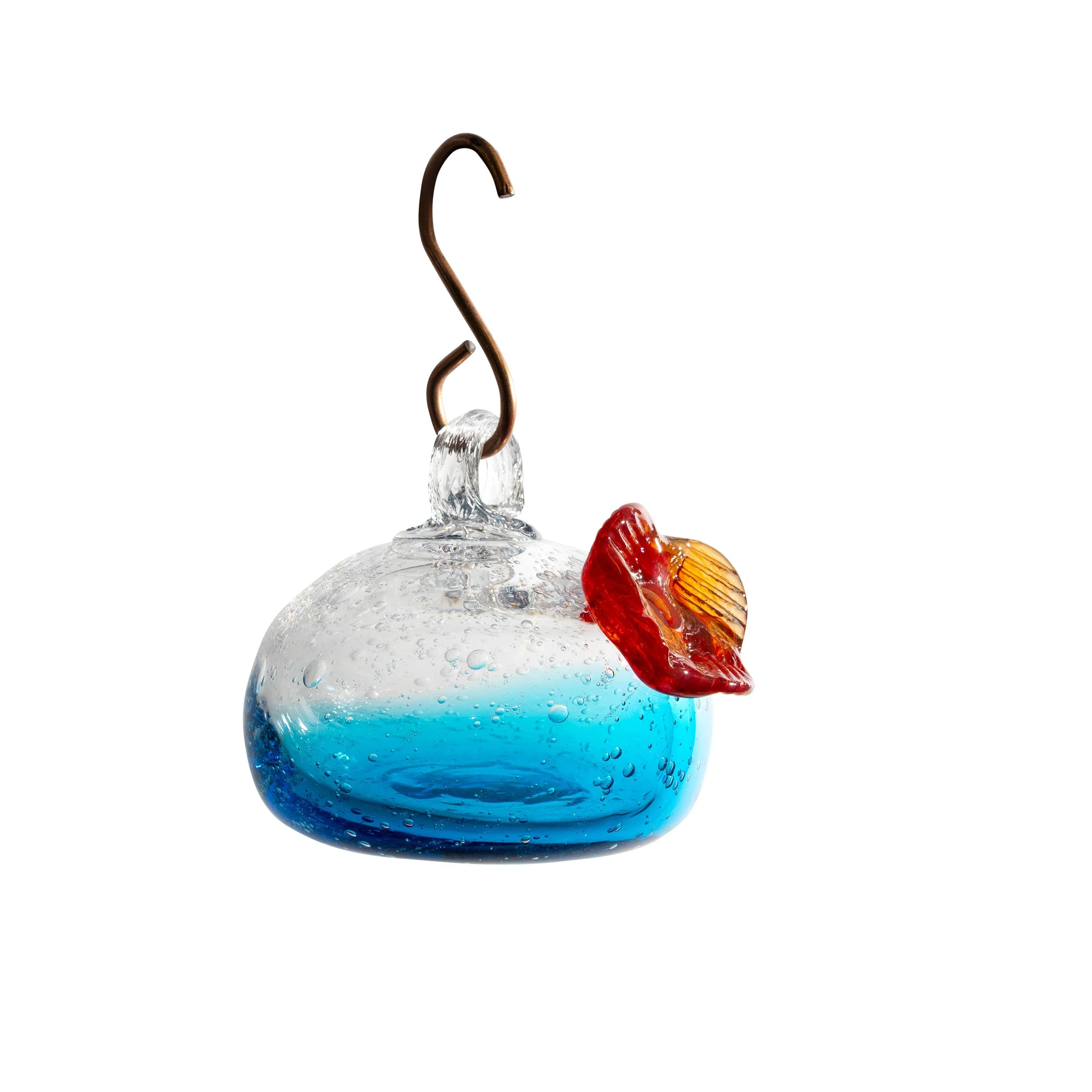 Hummingbird Feeder - Handblown - Image 7