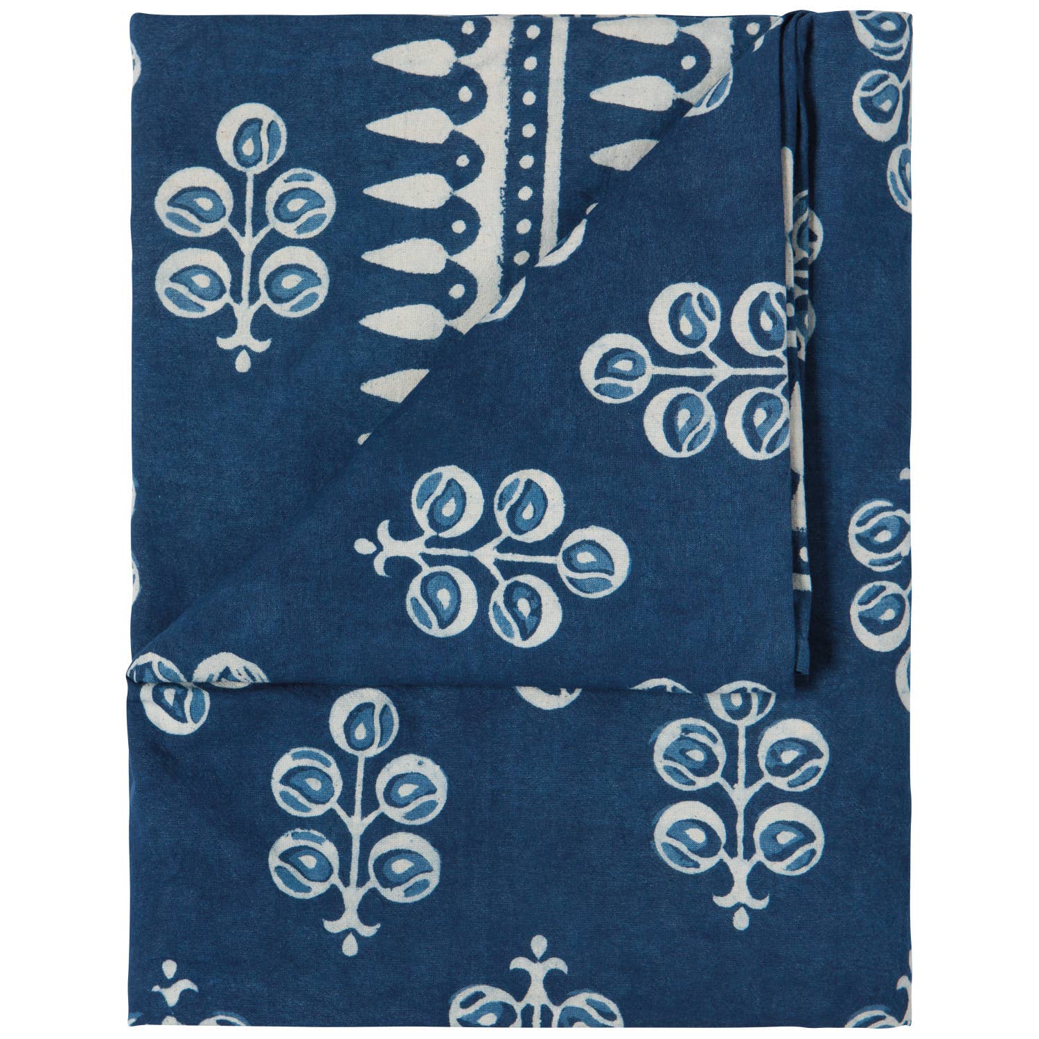 Hawthorn Block Print Tablecloth - Image 5