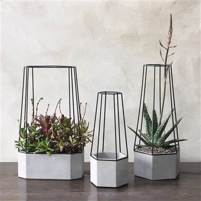 Indio Planter - Sm - Cement - Image 4