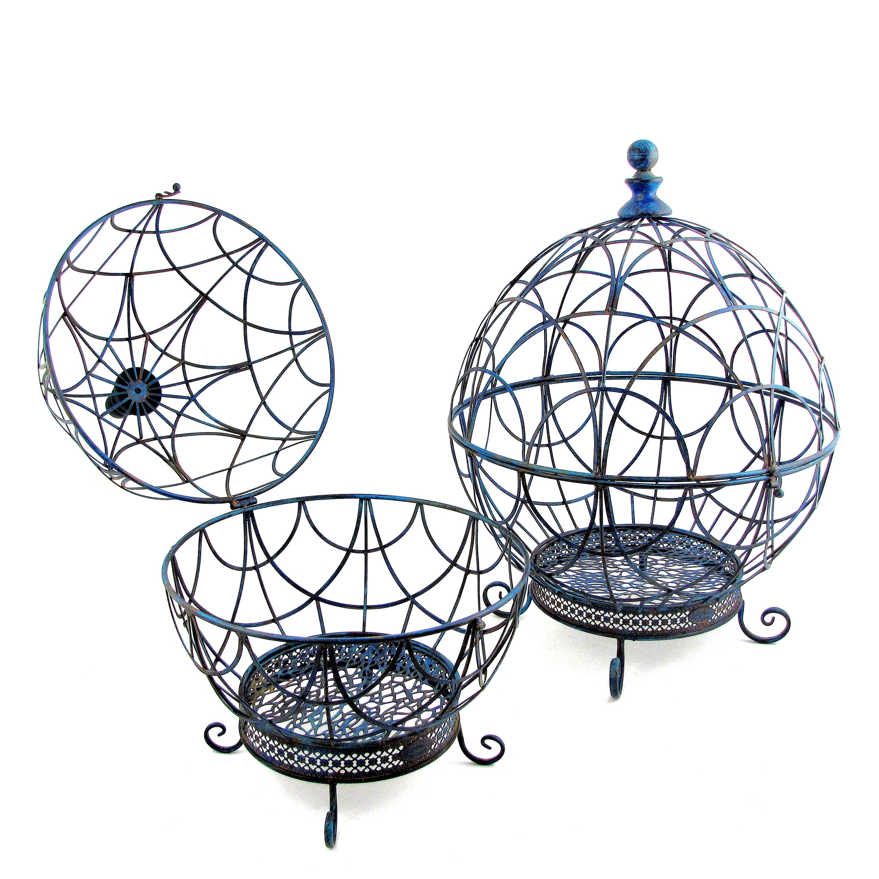 Iron Globe Plant Stands - Image 10