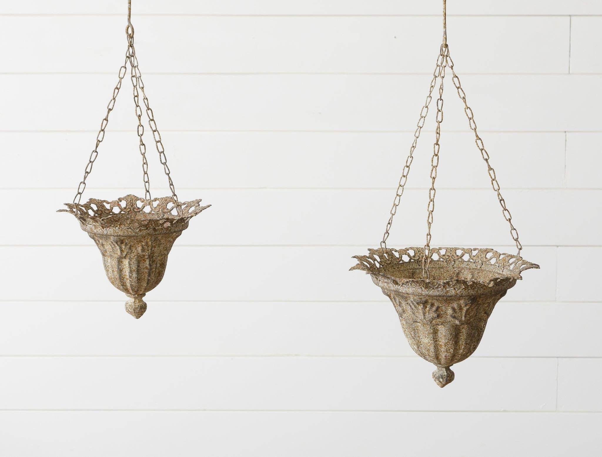 Iron Hanging Planters - Image 2