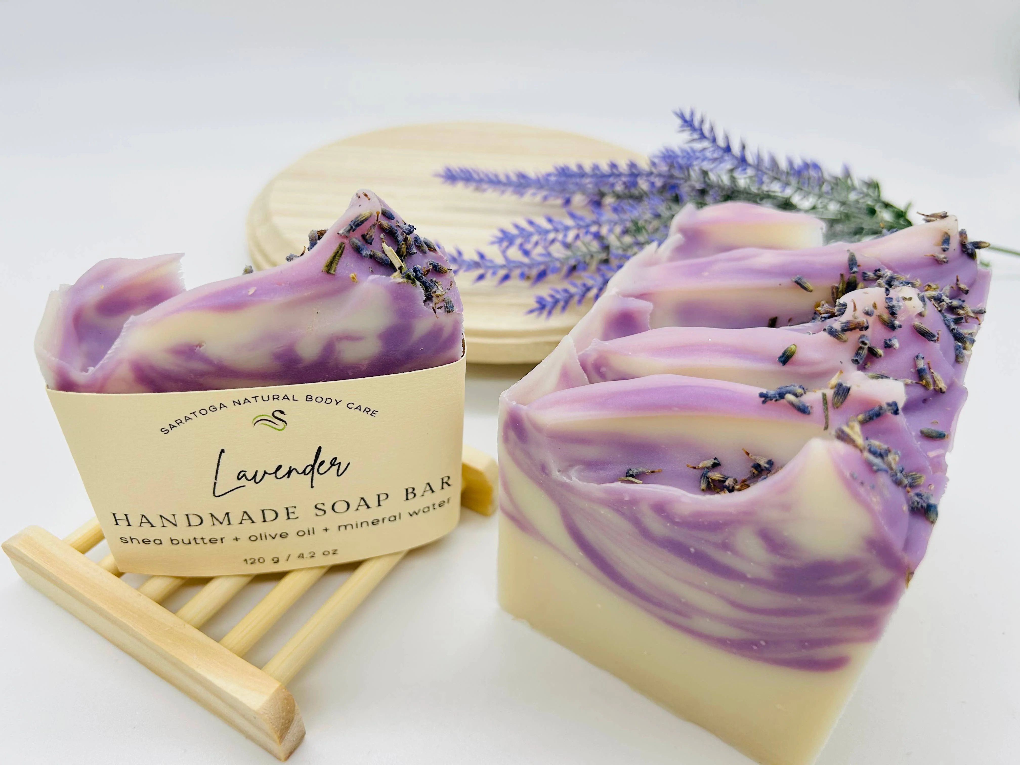 Lavender Handmade Soap Bar - Image 4