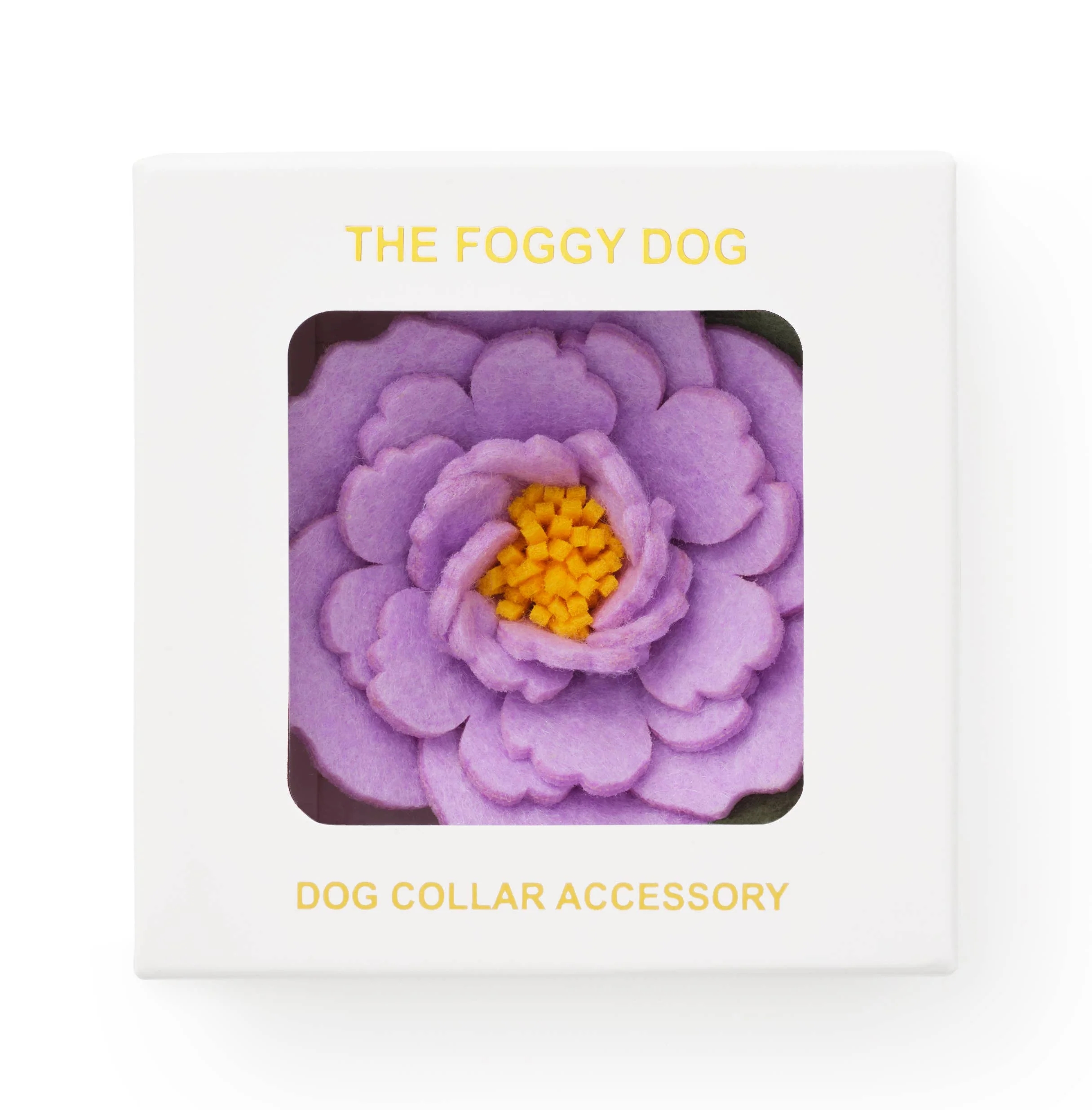 Lilac Peony Dog Collar Flower - Image 2