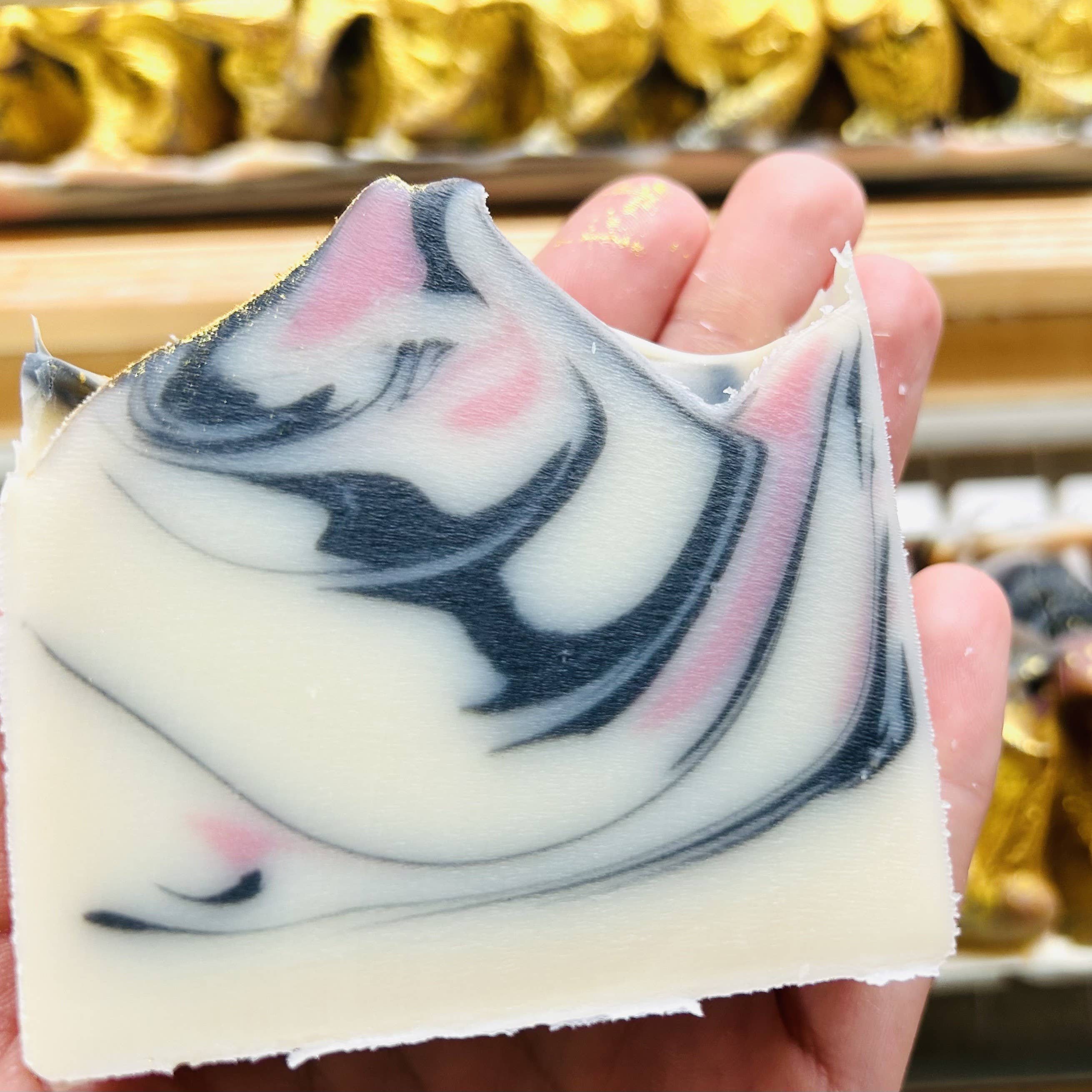 Love Spell Valentine's Day Handmade Soap Bar - Image 3