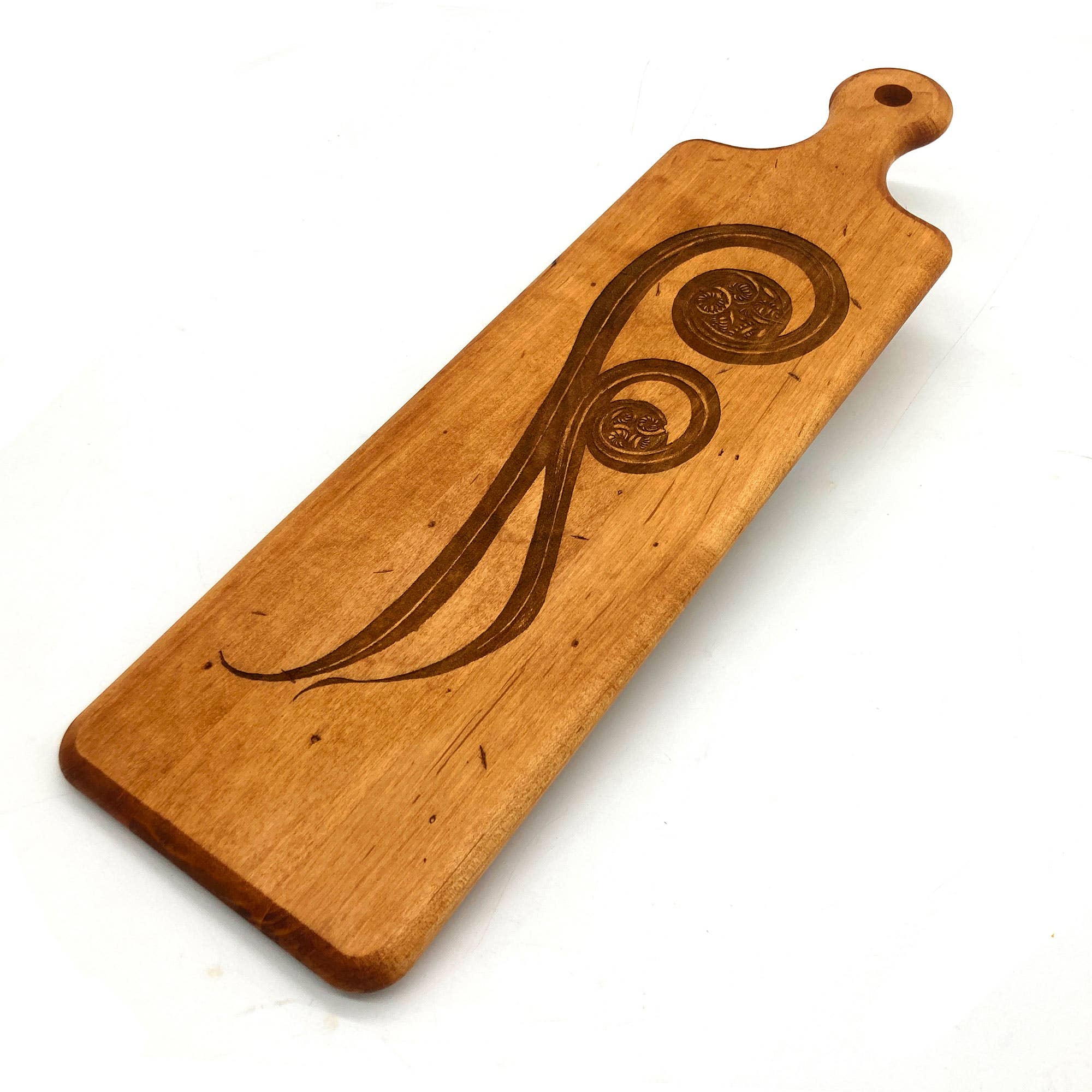 Maple Artisan Plank Charcuterie Board-Laura Zindel, Fern - Image 2