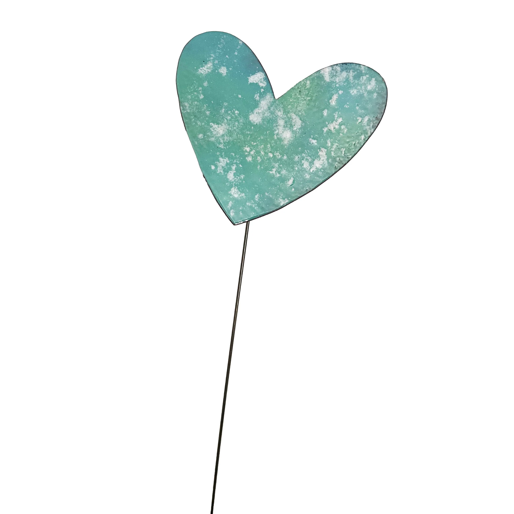 Medium Copper Enamel Hearts - Image 5