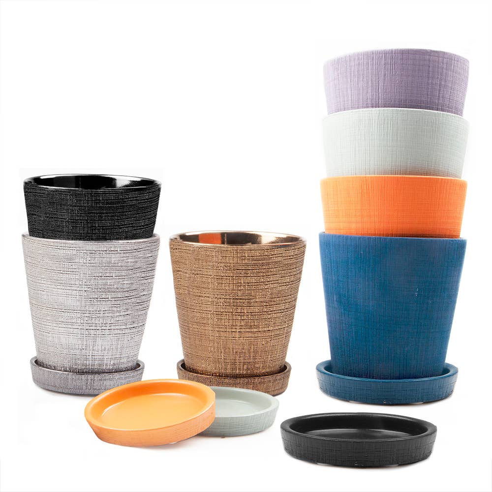 Mick Planter Pots With Drainage Holes Bulk SALE SALE - Image 4
