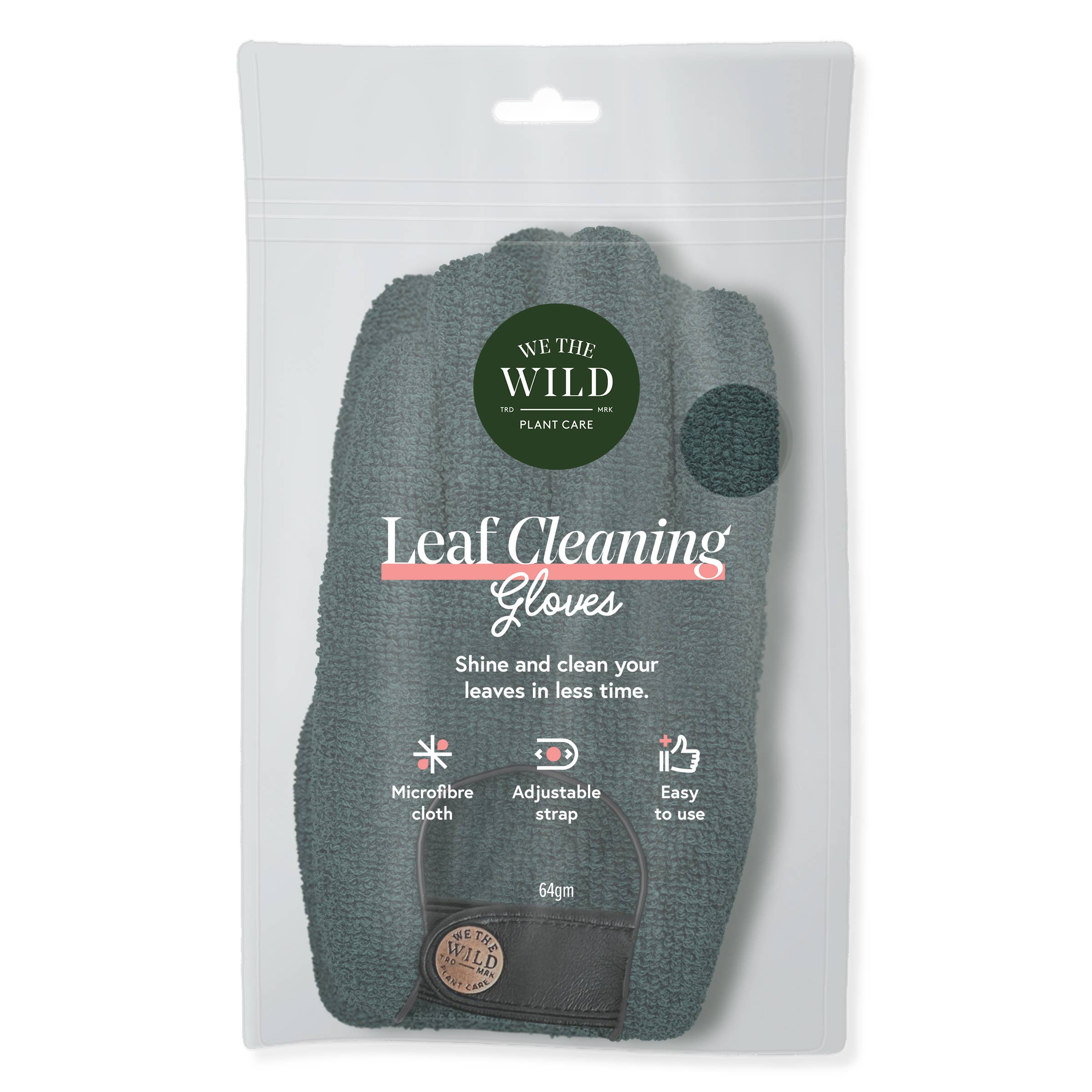 Microfiber Leaf Cleaning Gloves - Green - Image 6