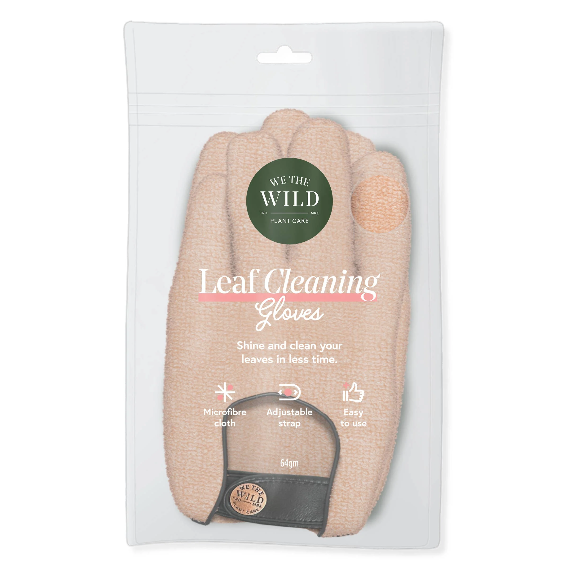Microfiber Leaf Cleaning Gloves - Pink - Image 6