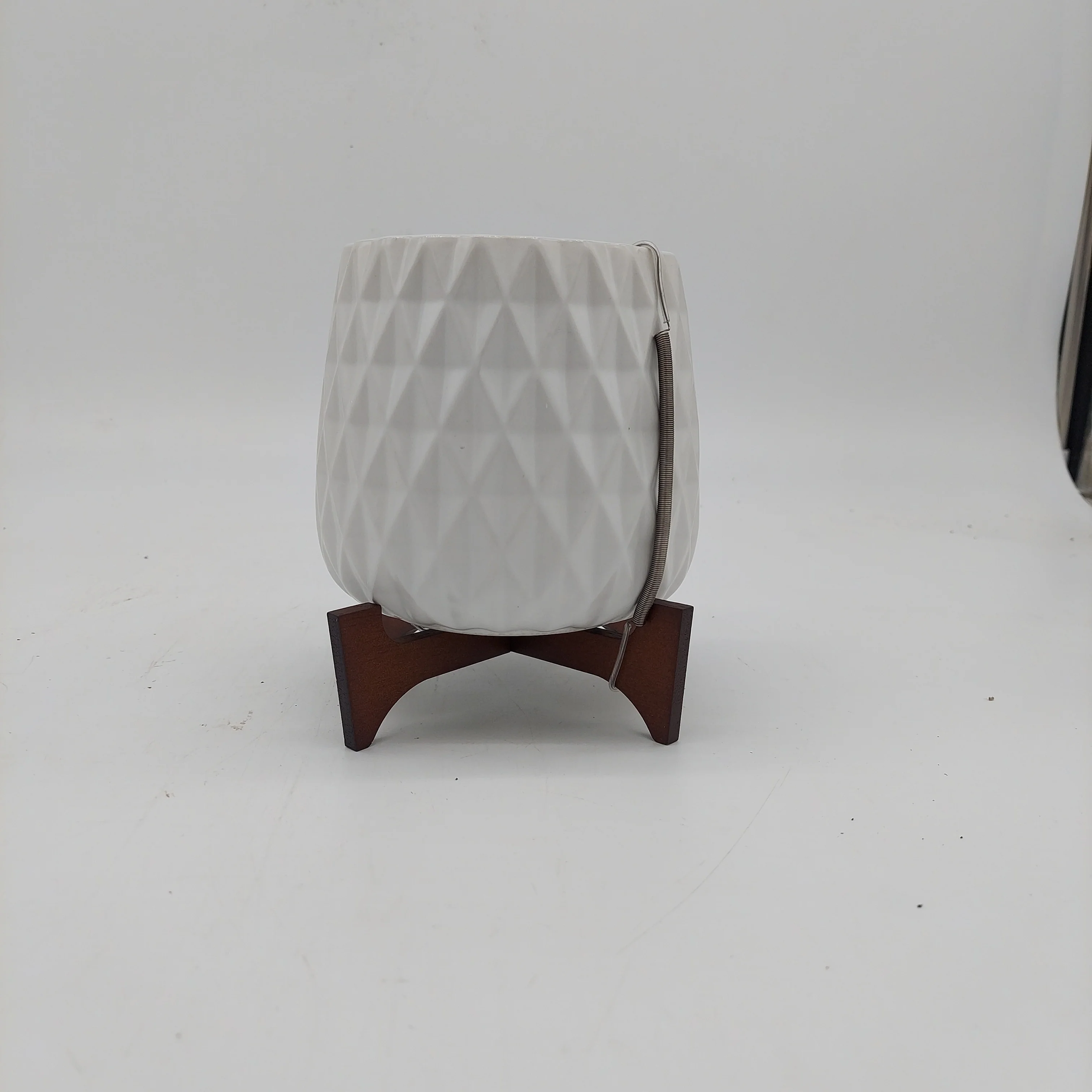 Mid Mod Geometric Planter