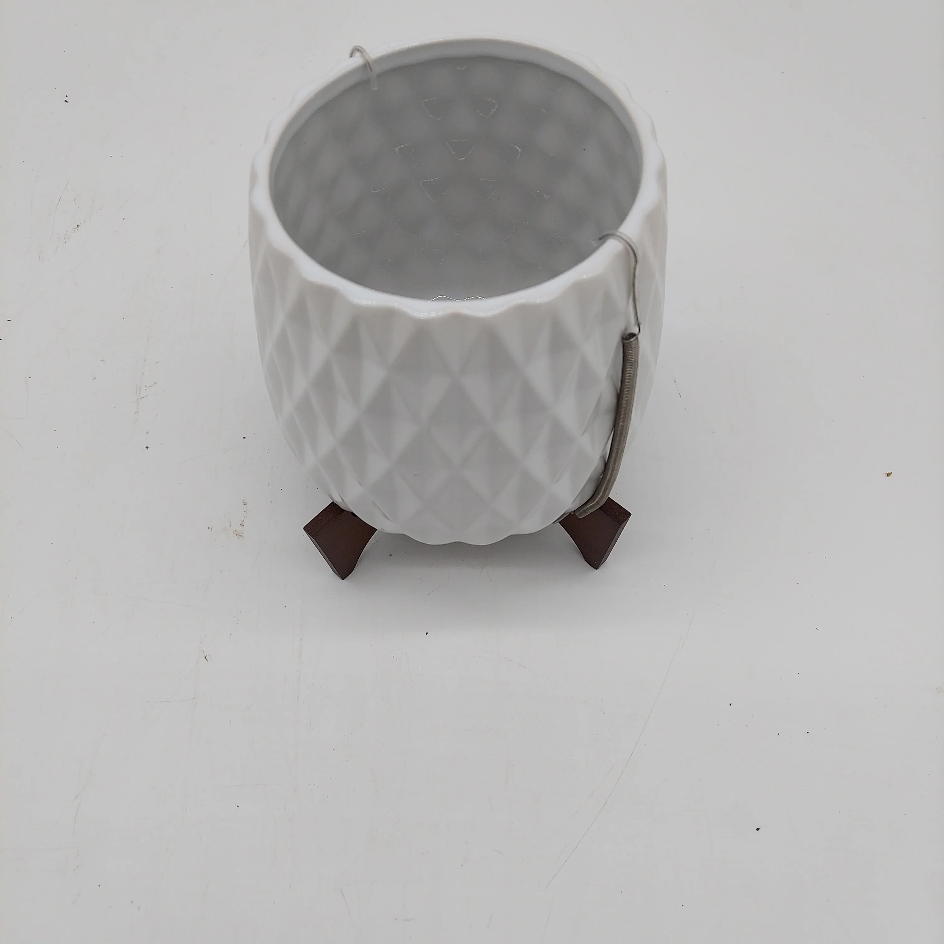 Mid Mod Geometric Planter - Image 2