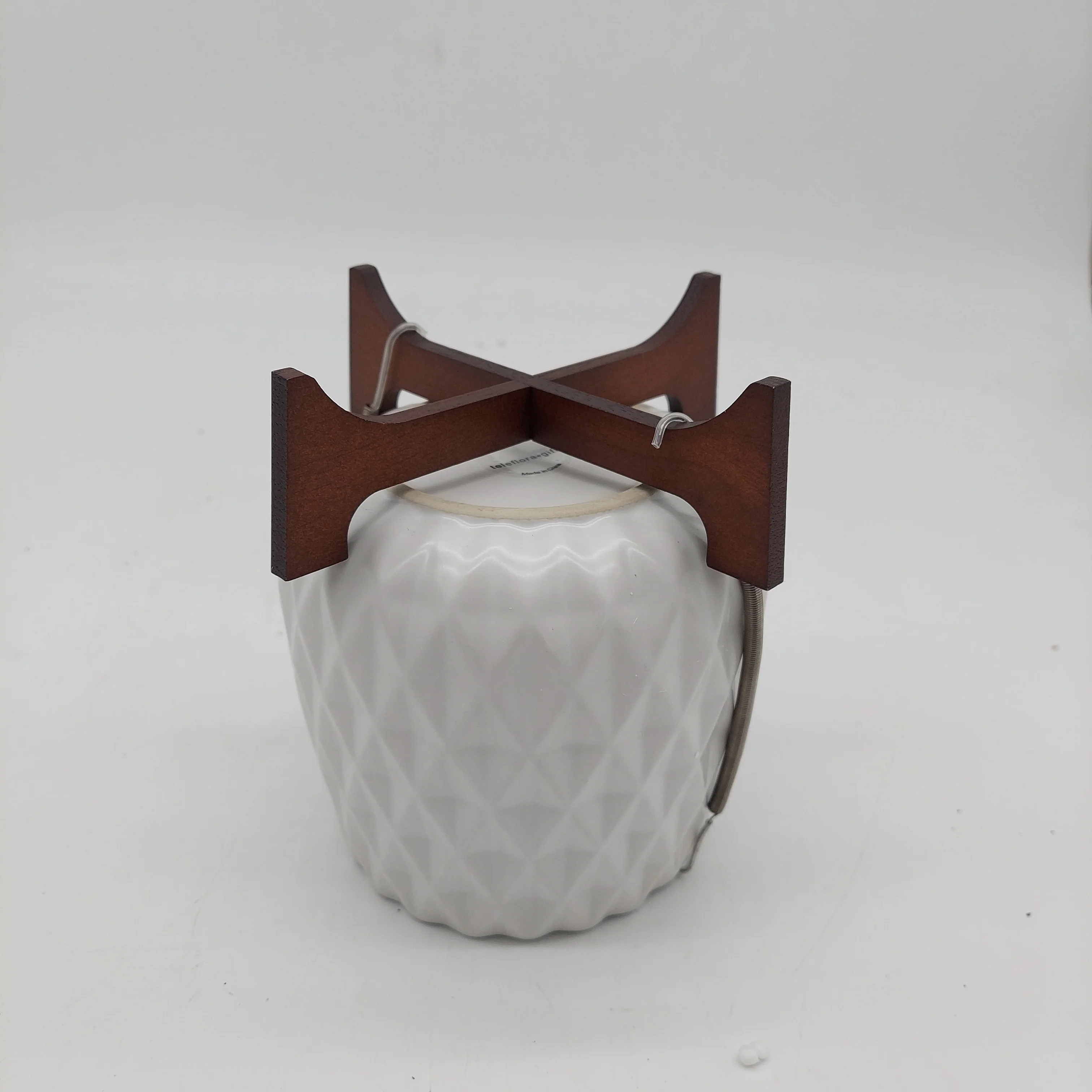 Mid Mod Geometric Planter - Image 3