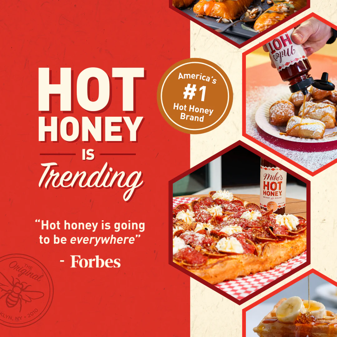 Mike's Hot Honey Extra Hot 12oz (Squeeze Bottle) - Image 2