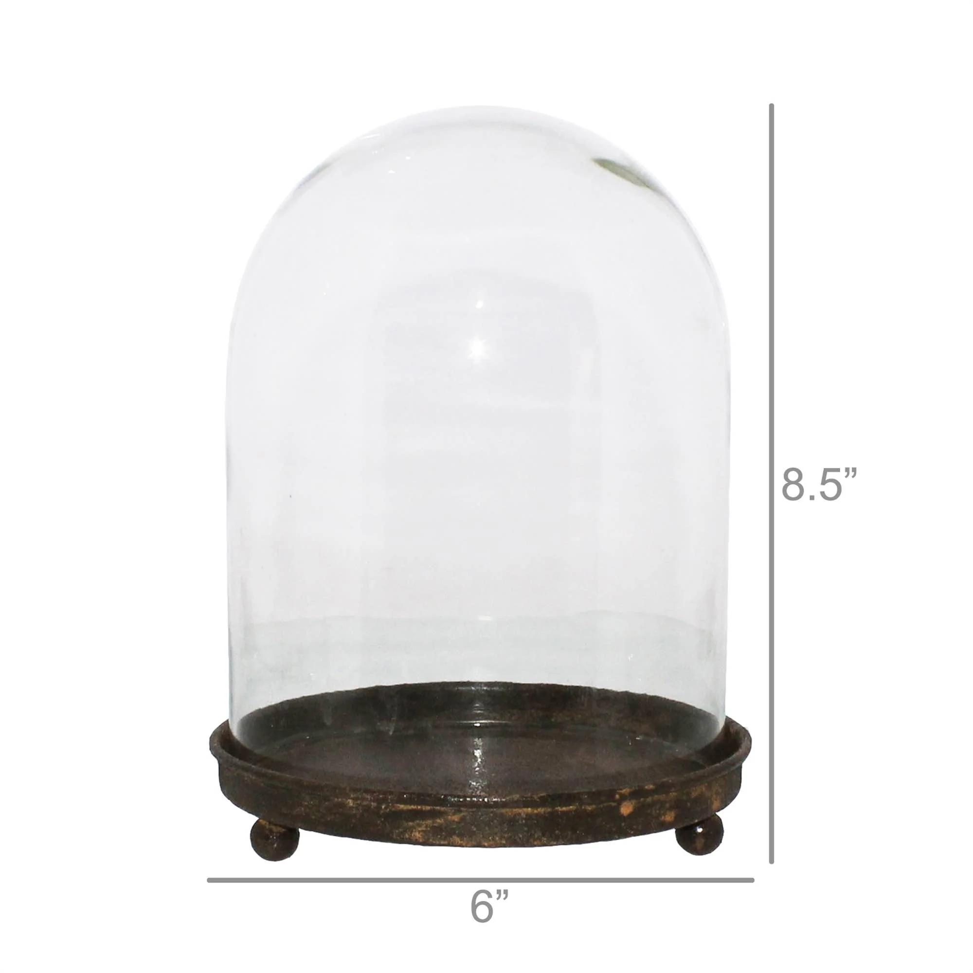 Mirabelle Vitrine, Glass & Metal - Image 2