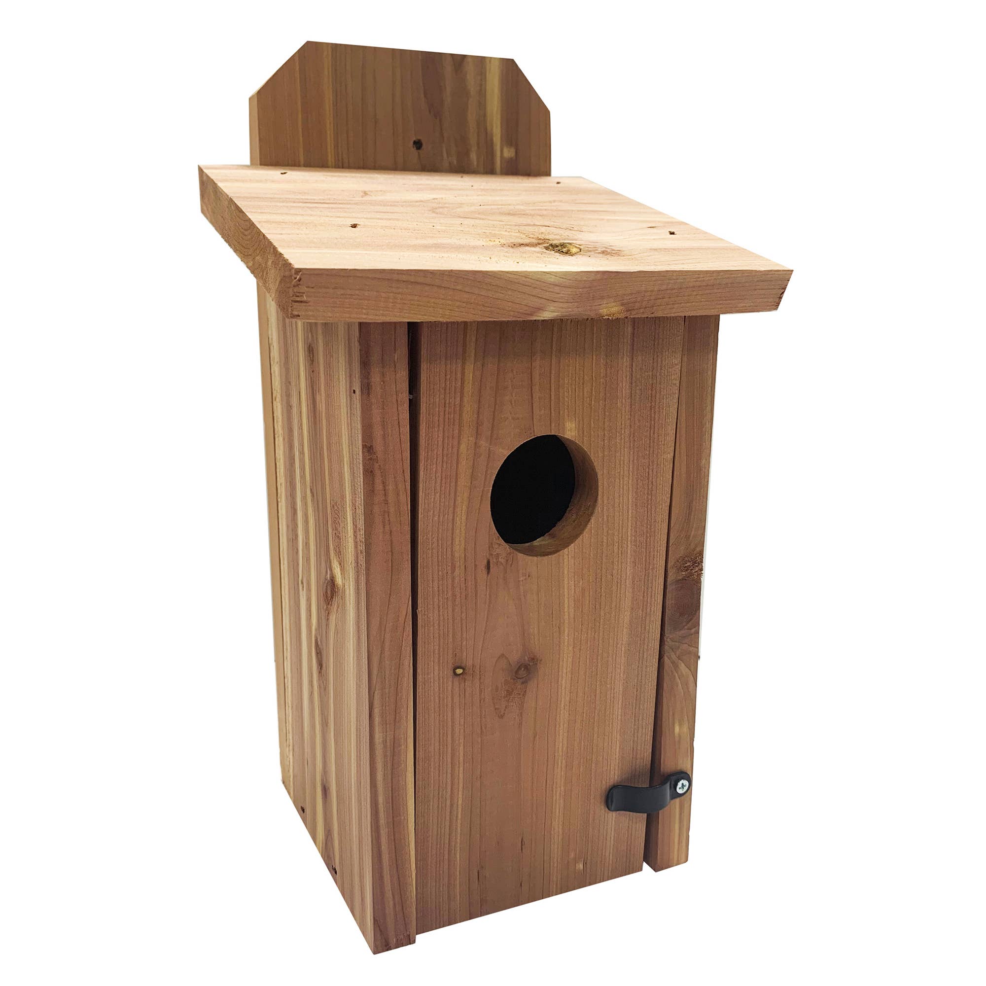 Mounted Cedar Blue Bird House – Amish Made (1.5" opening) - Image 2
