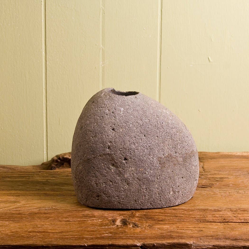 Natural River Stone Bud Vases - Image 3
