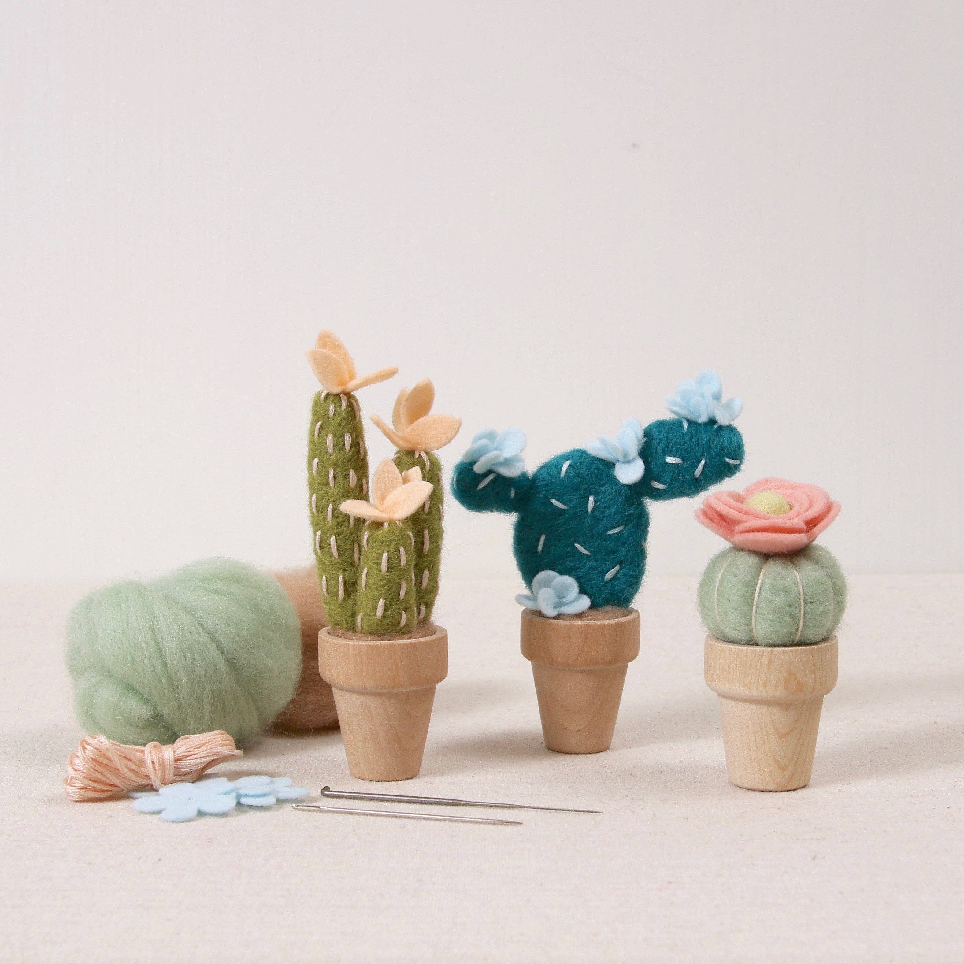 Needle Felting Kit, Desert Rose - Image 3