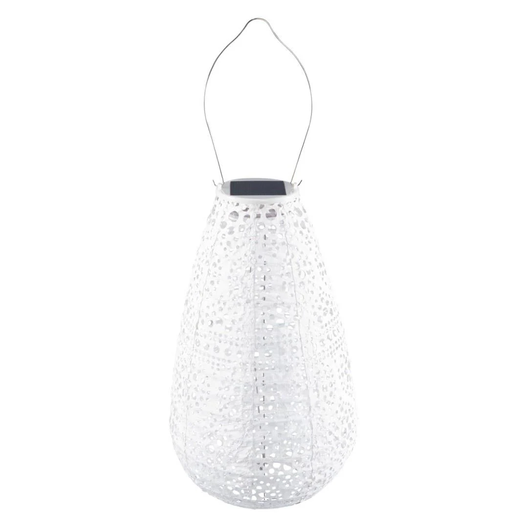 Stella BlossomTeardrop Solar Lantern - Pearl - Image 9