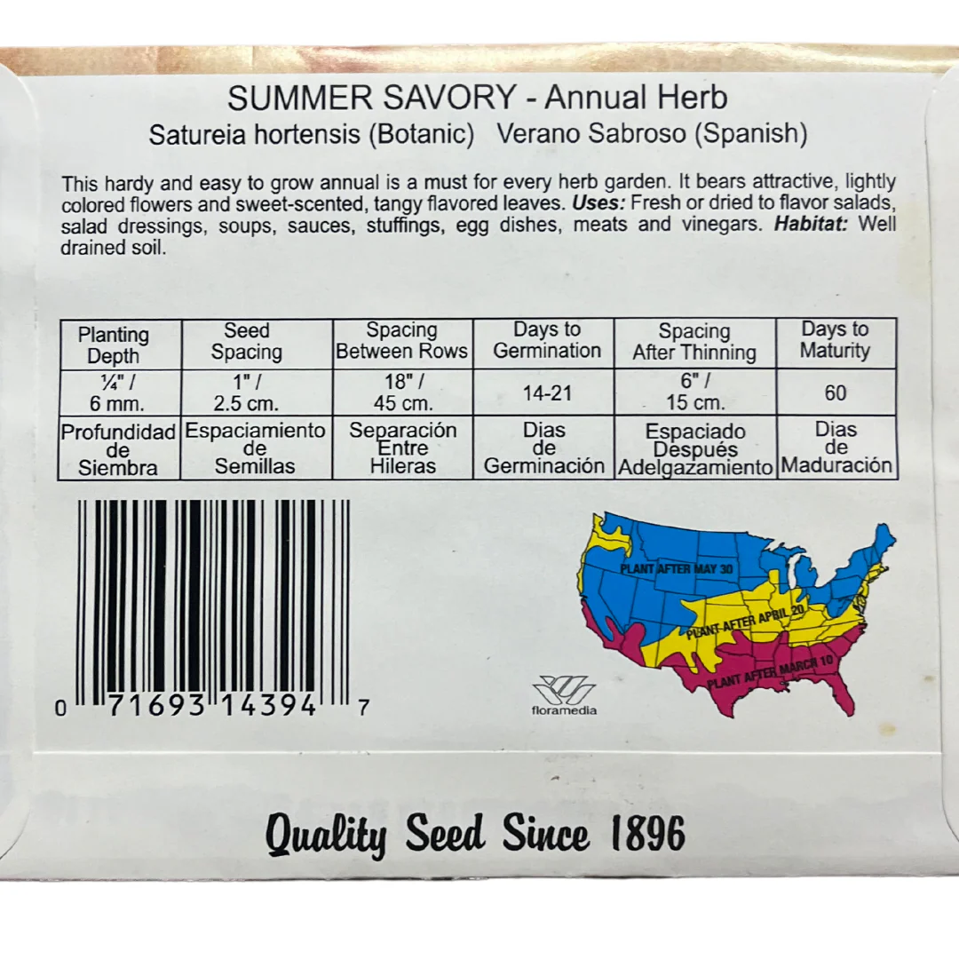 Summer Savory, Herb - Image 2