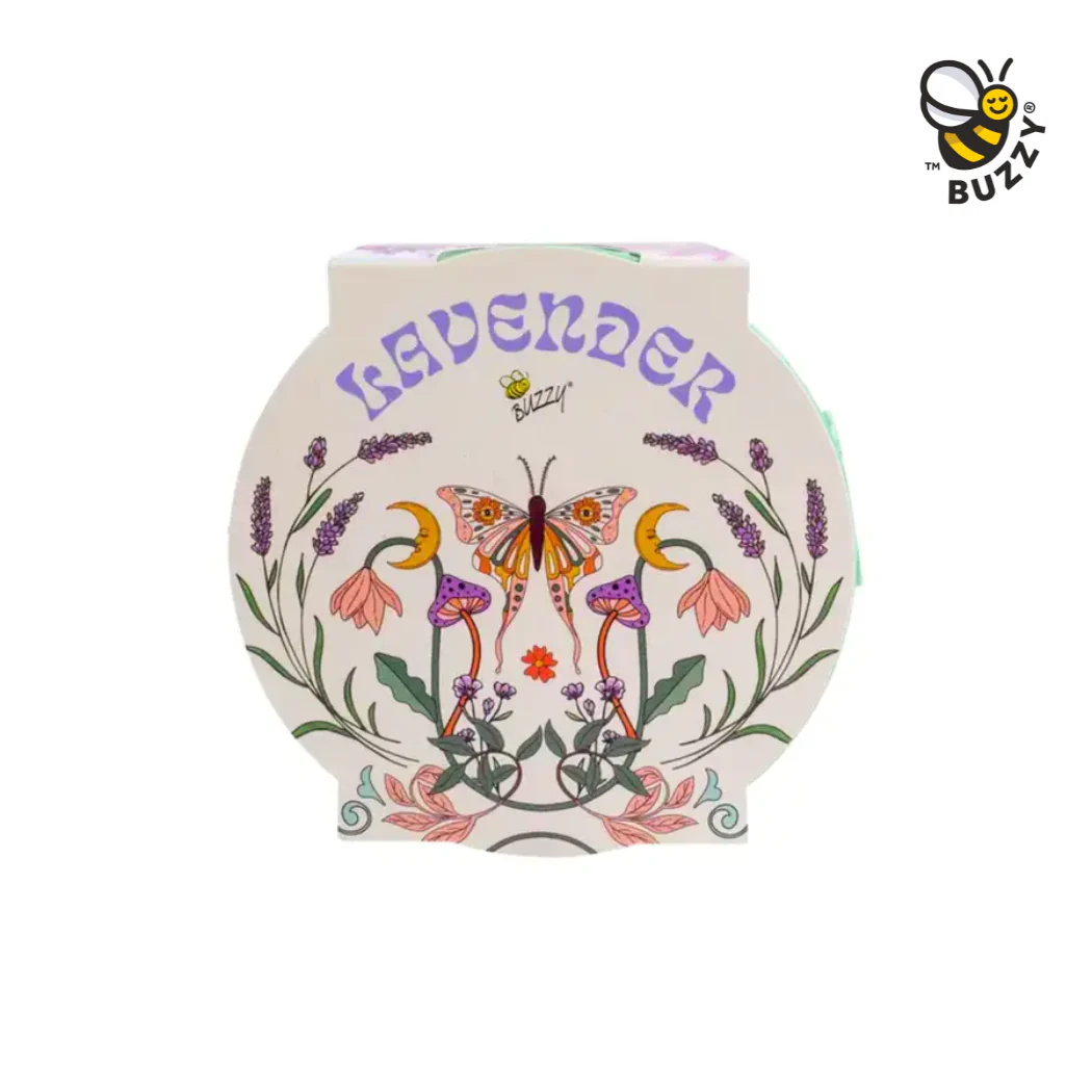 Painted Flower Grow Pail – Lavender Indoor Garden Gift