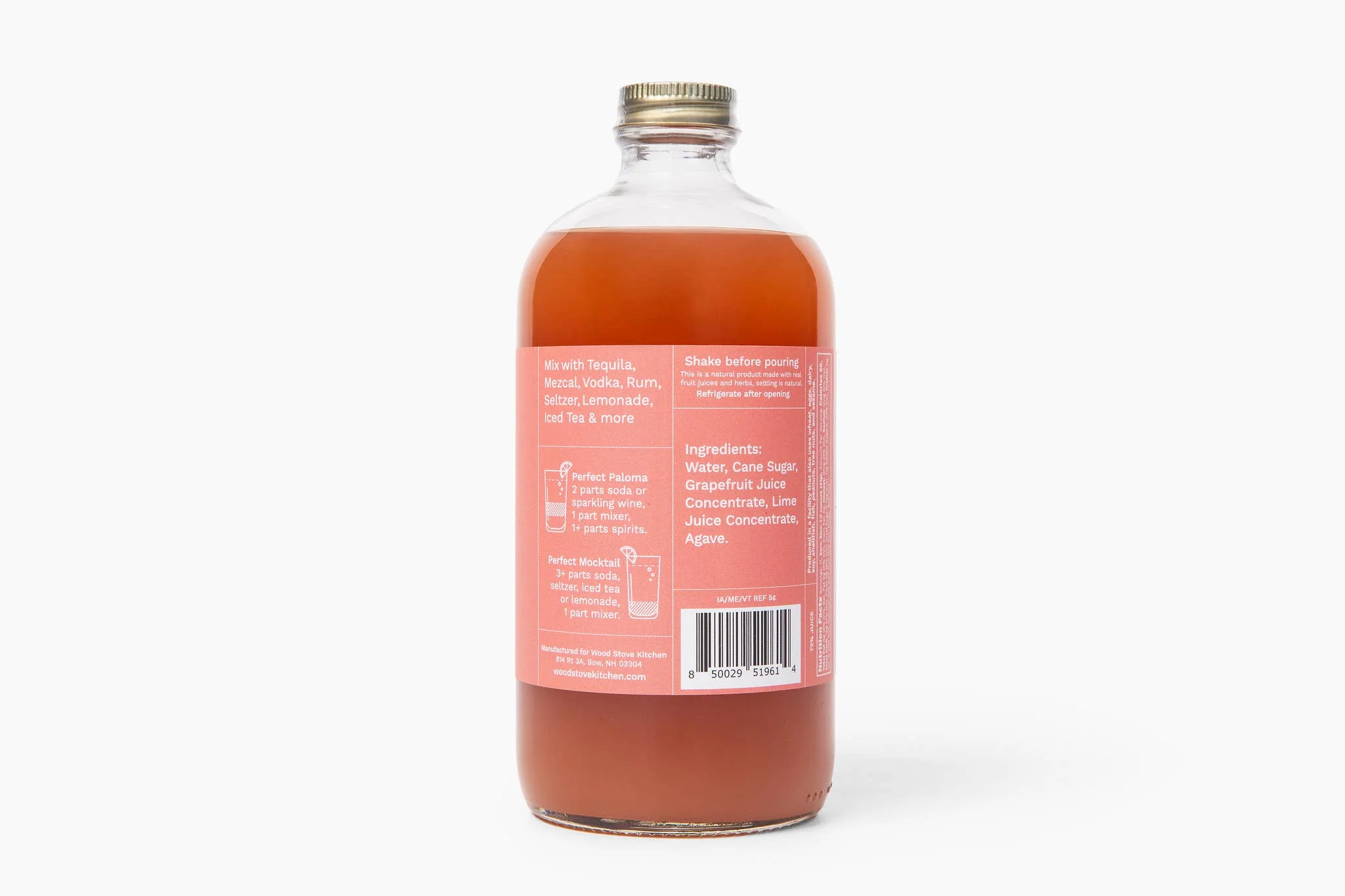 Paloma Mixer - Grapefruit & Lime, 16 fl oz - Image 2