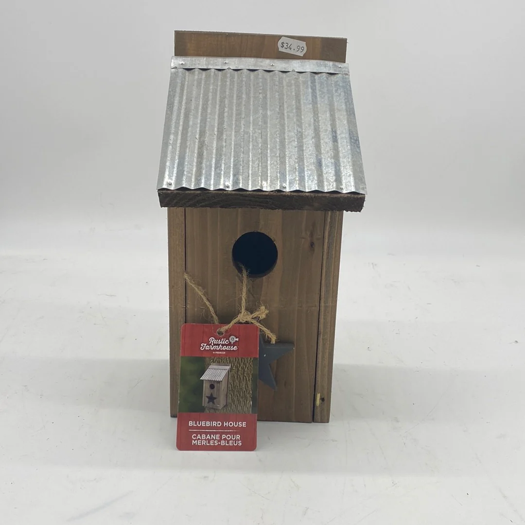 Panacea Rustic Farmhouse Birdhouse - Image 2