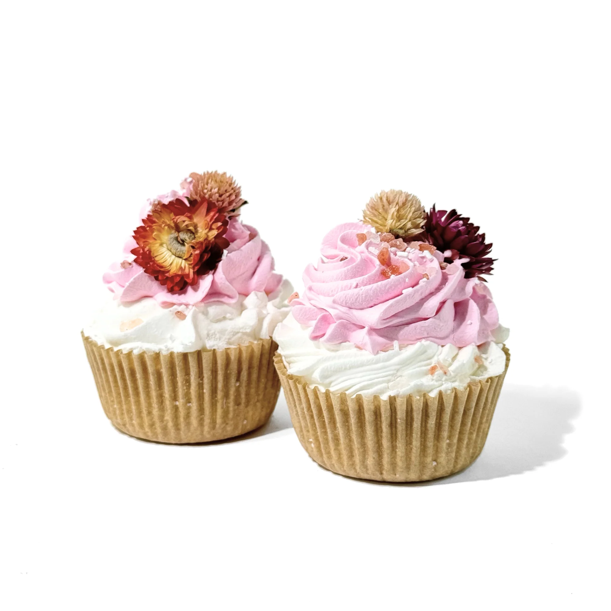 Peppermint Flowers Cupcake Bath Bomb - Image 7