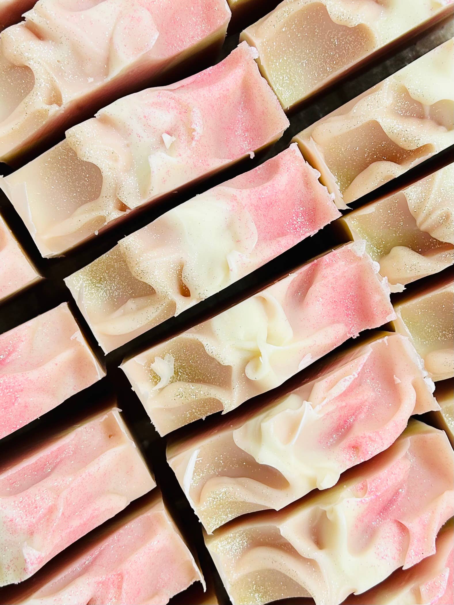 Pink Berry Mimosa Handmade Soap Bar (Vegan) - Image 5