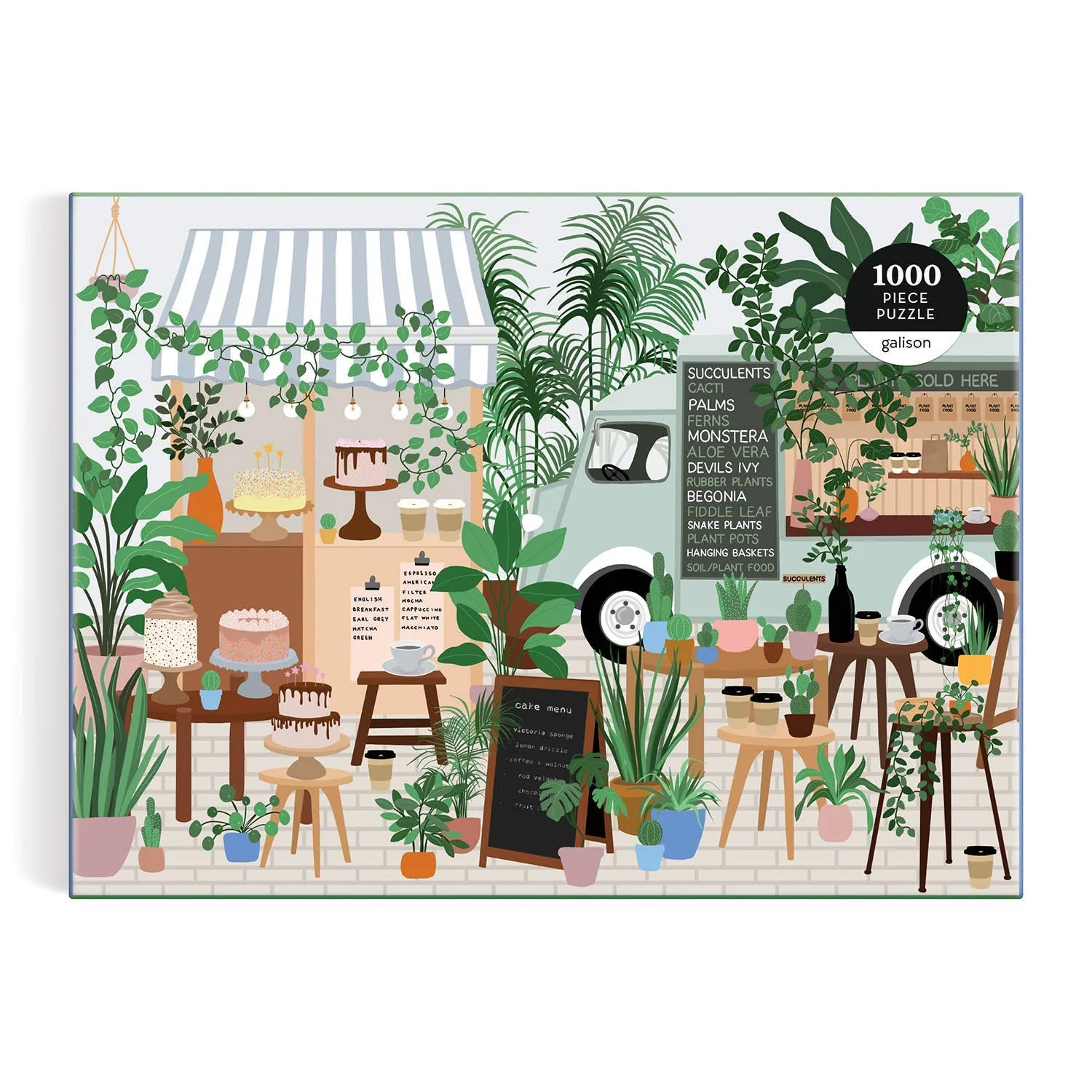 Plant Cafe 1000 Piece Puzzle - Image 3
