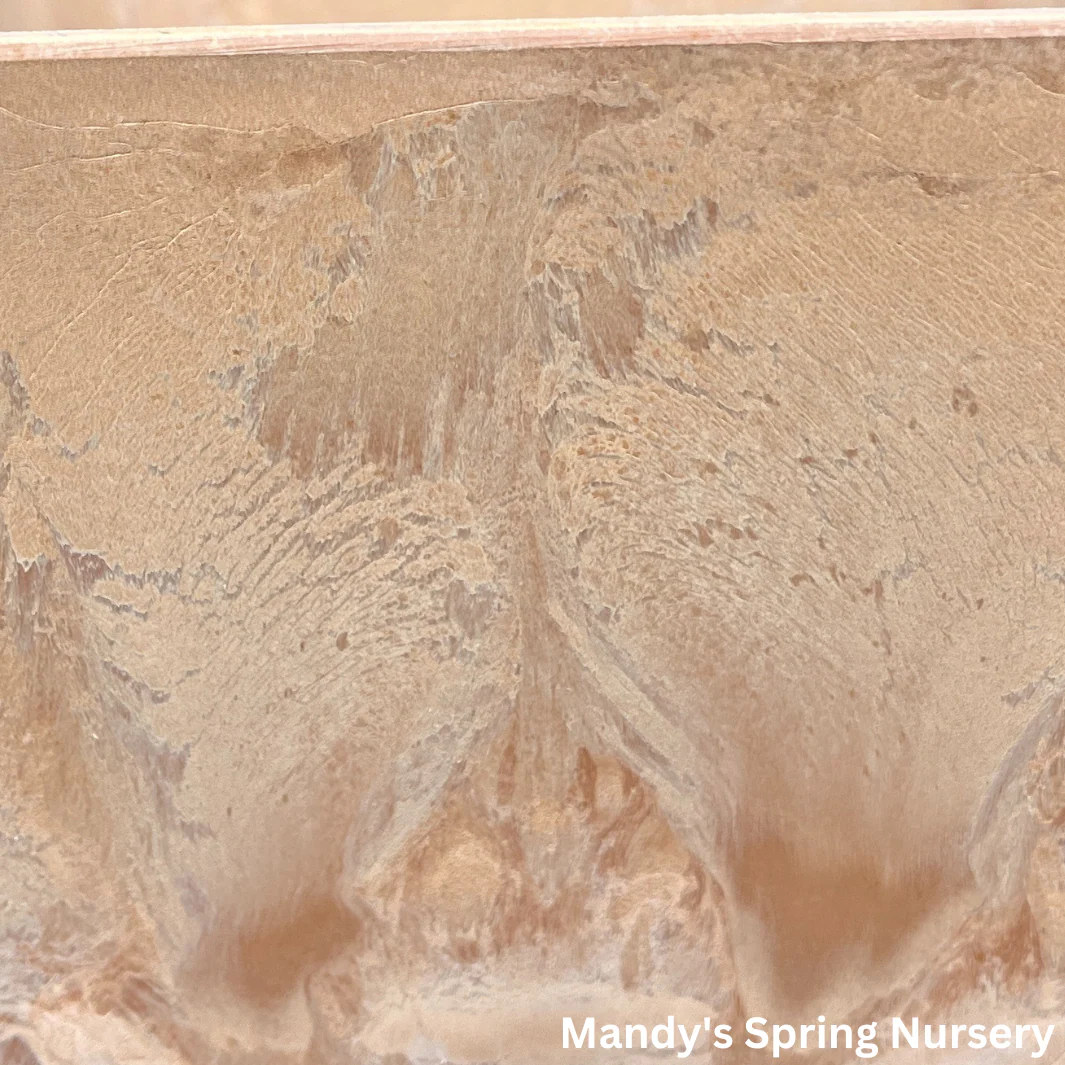 'Ella Artstone' Marbled Beige Planter - Image 2