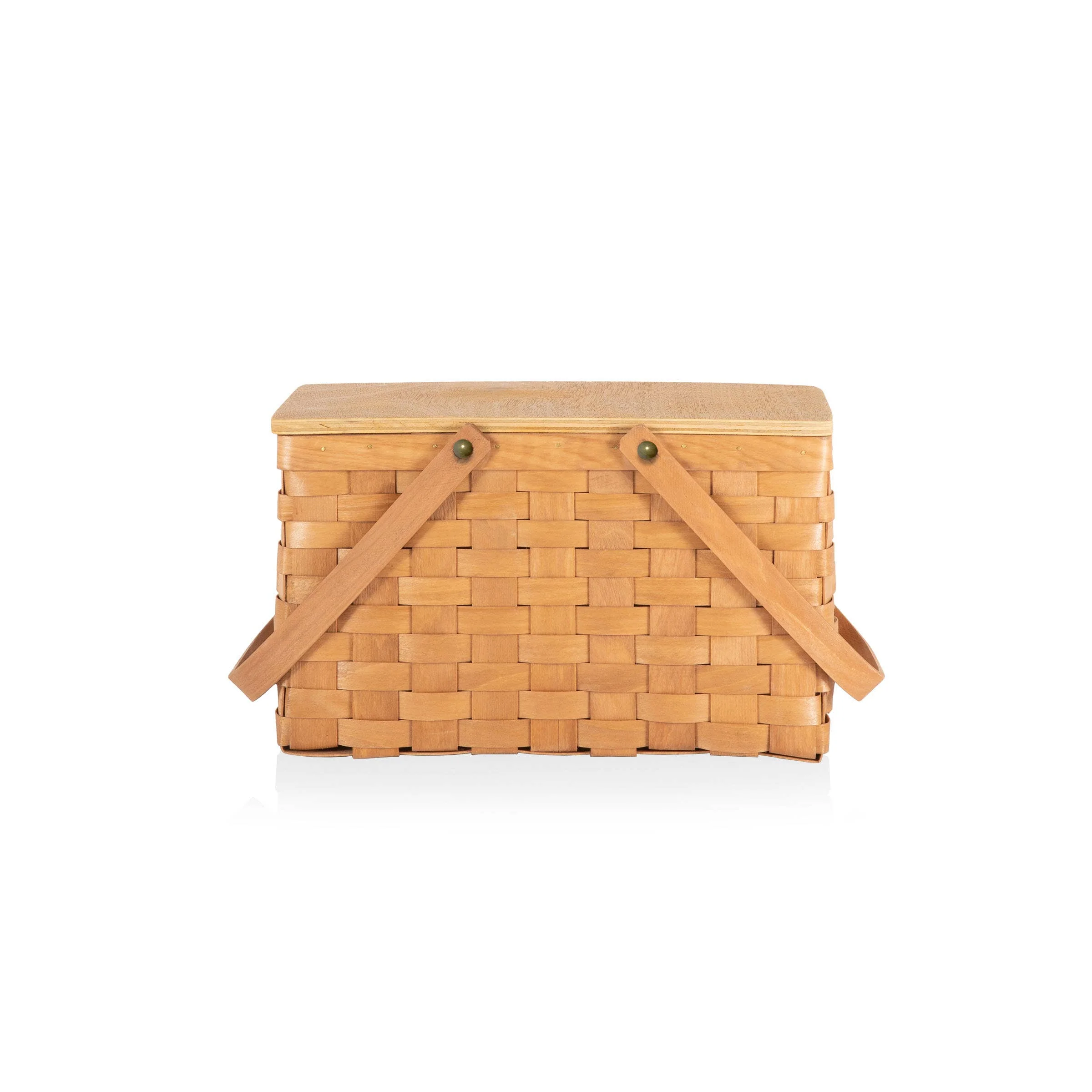 Poppy Personal Picnic Basket, (Beige) - Image 7