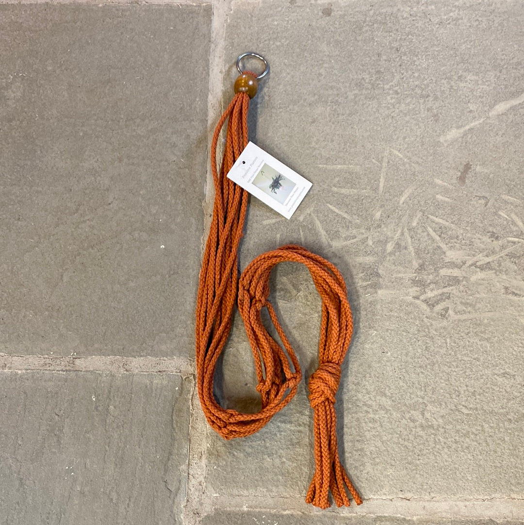 Indoor Macrame Pot Hanger (Assorted Colors) - Image 2