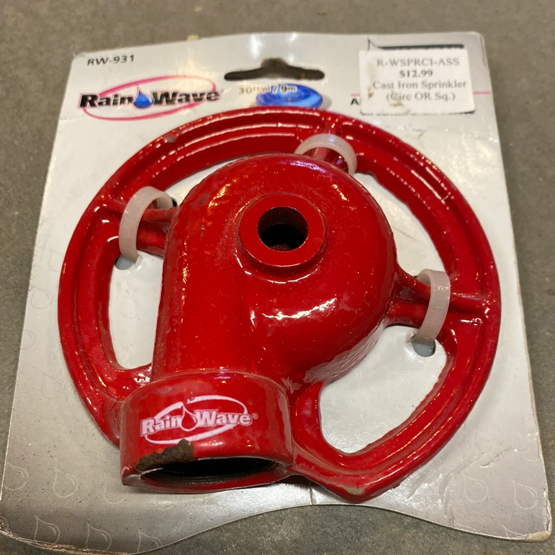 Rain Wave Cast Iron Sprinkler - Image 2