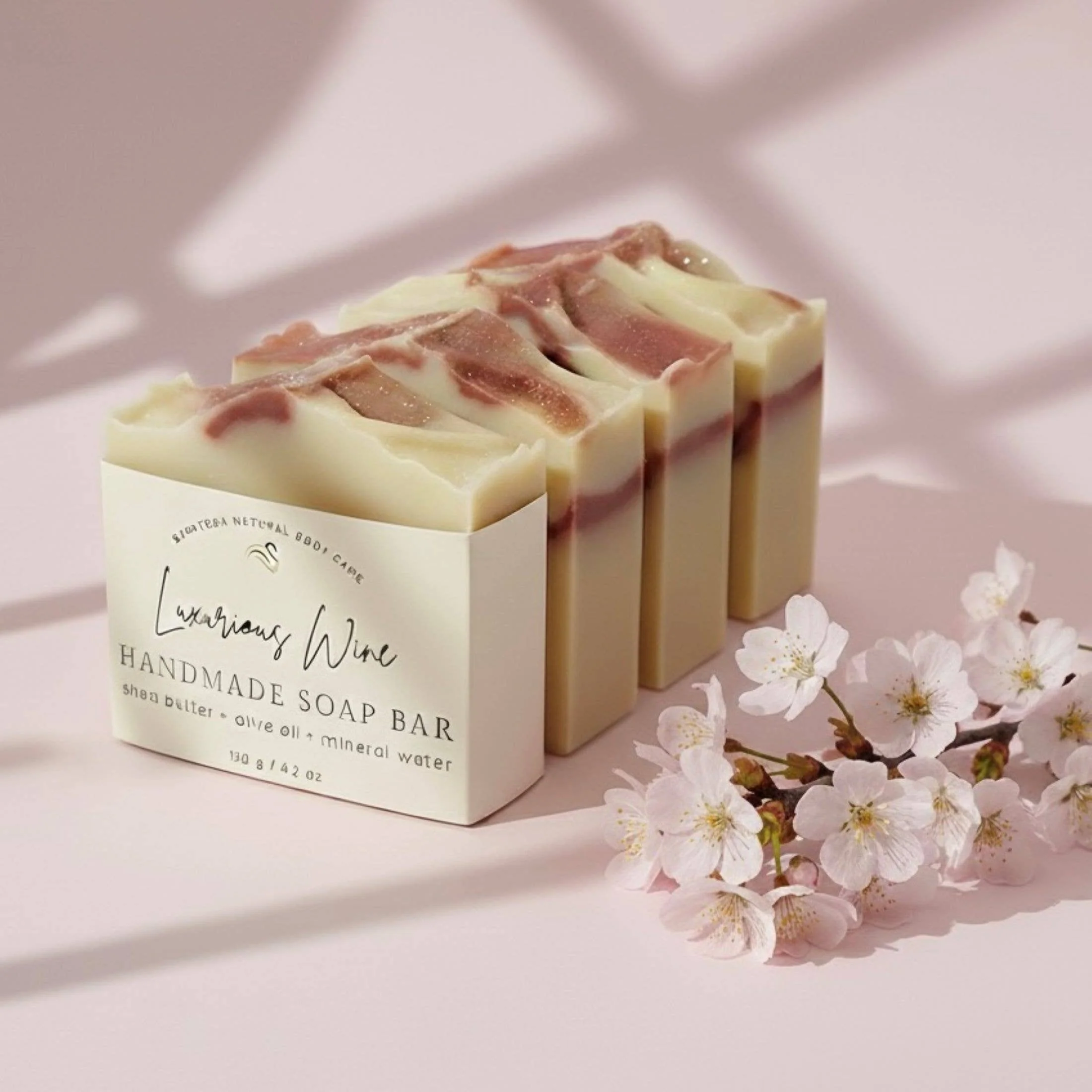 Luxurious Wine Handmade Bar Soap (Vegan) - Image 2