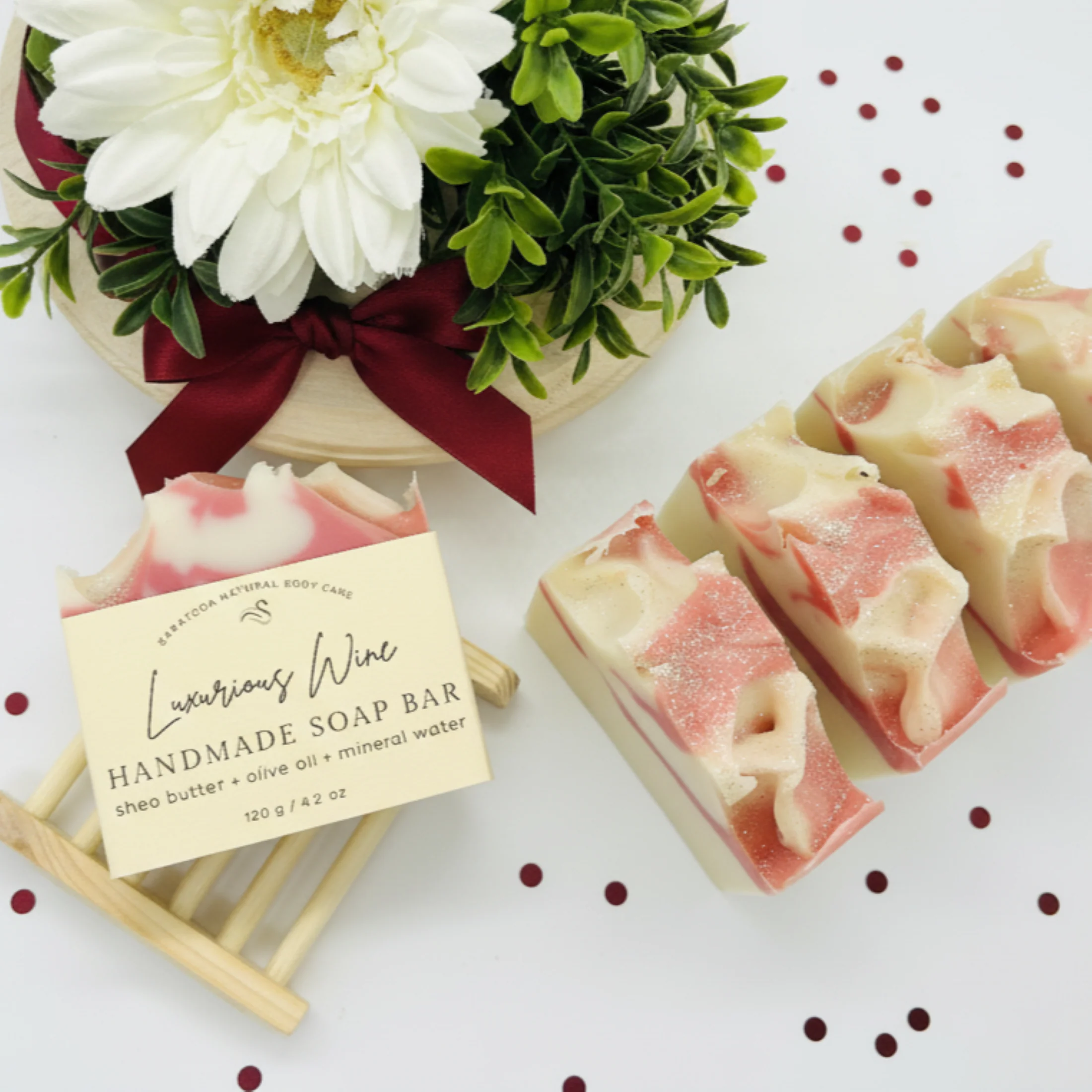 Luxurious Wine Handmade Bar Soap (Vegan) - Image 6
