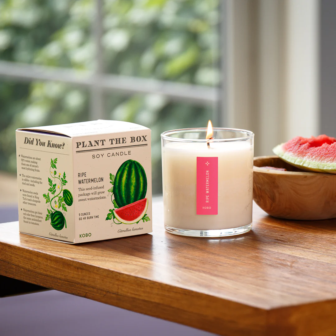 Ripe Watermelon - Plant the Box Candle - 9oz. - Image 2