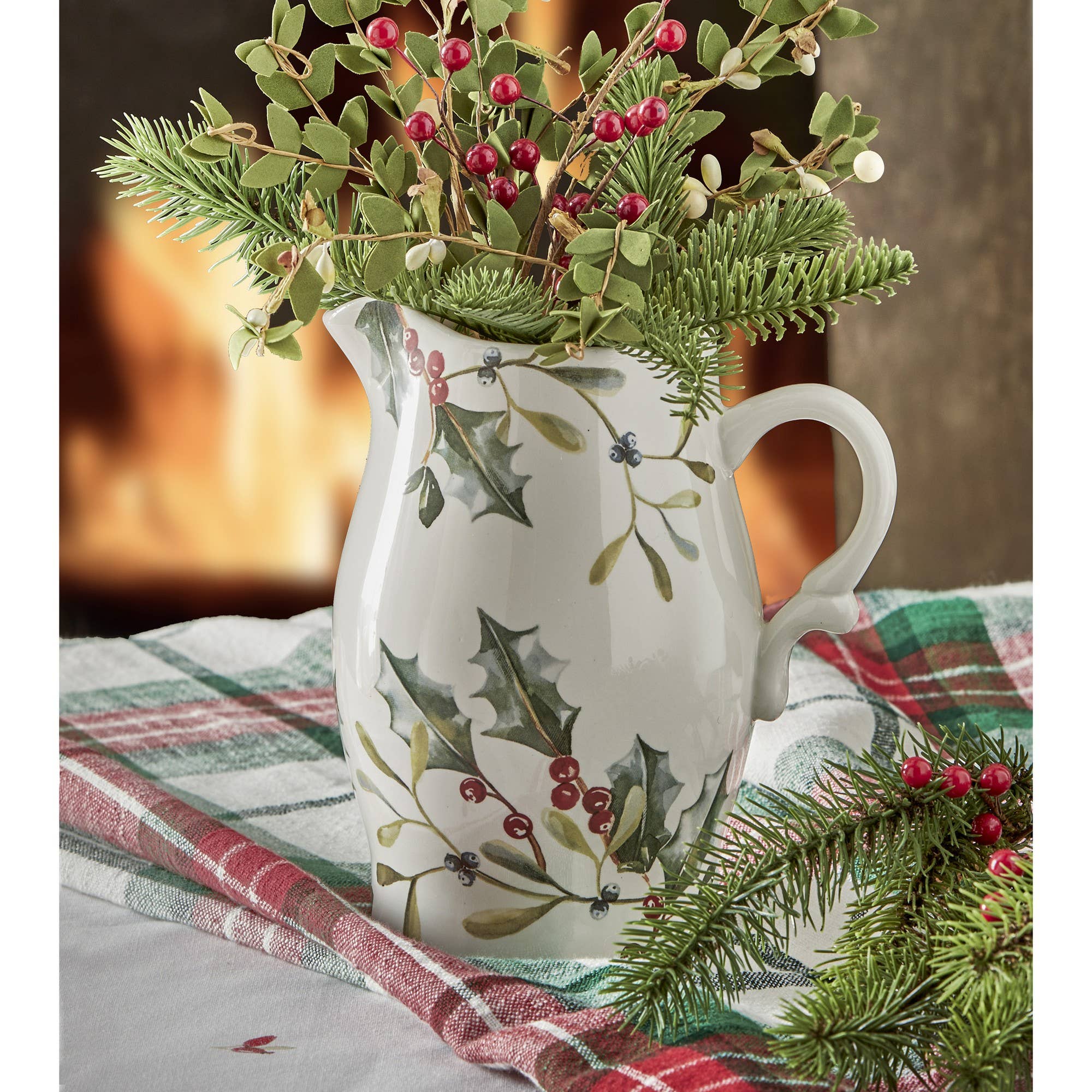 Winter Sprig Pitcher - Multi