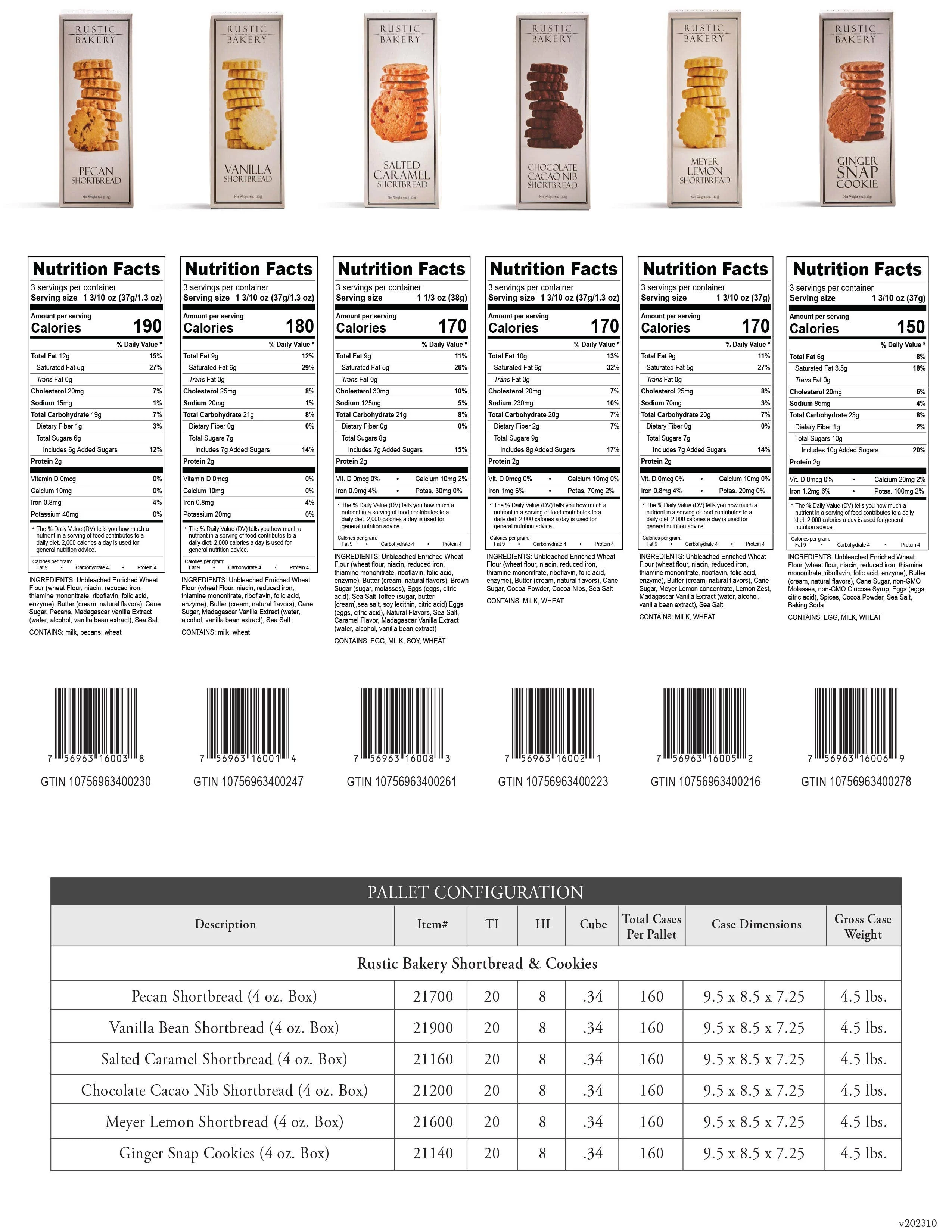 Salted Caramel Shortbread (12 Boxes) - Image 3