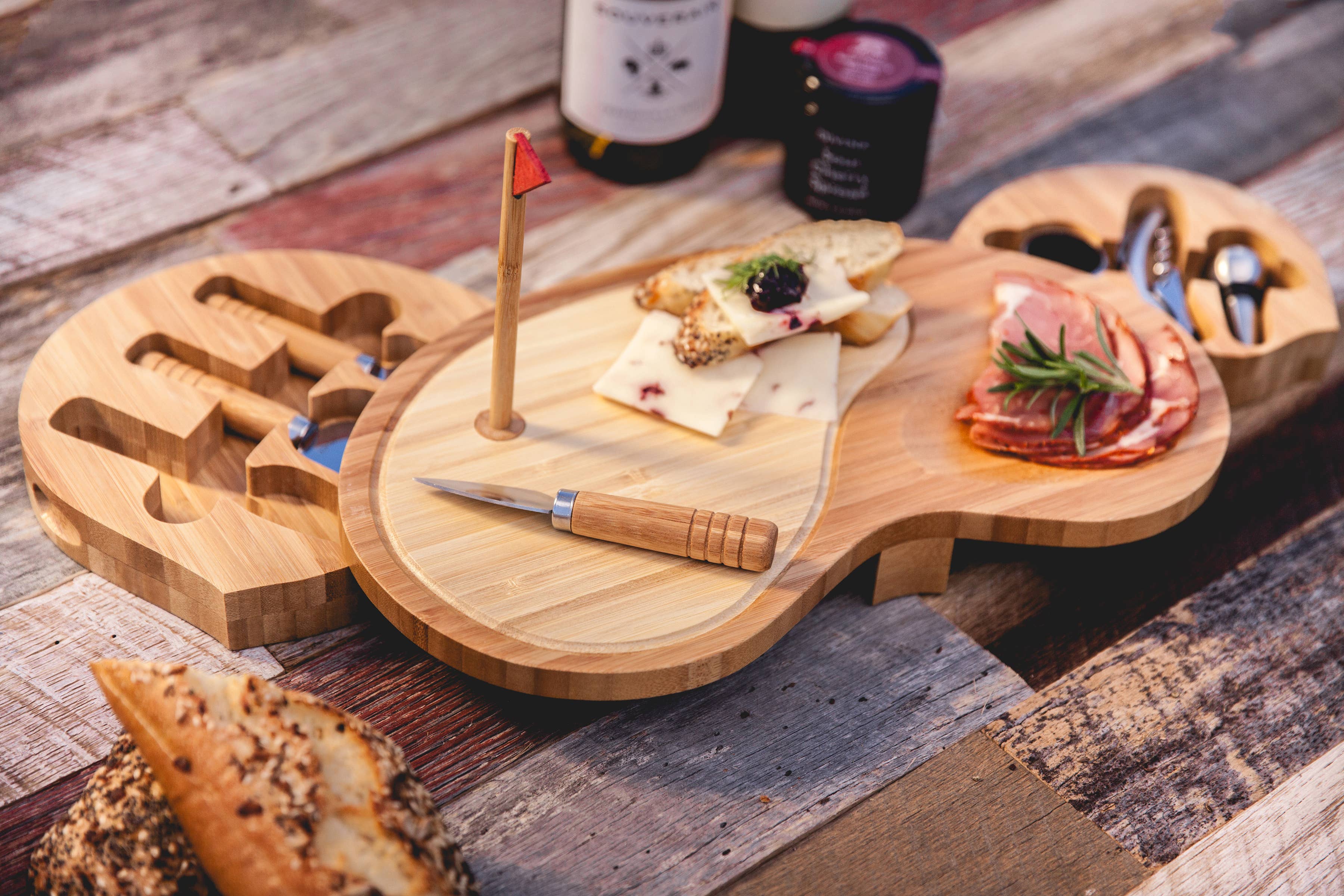 Sand Trap Golf Cheese Cutting Board & Tool Set - Core - Image 2