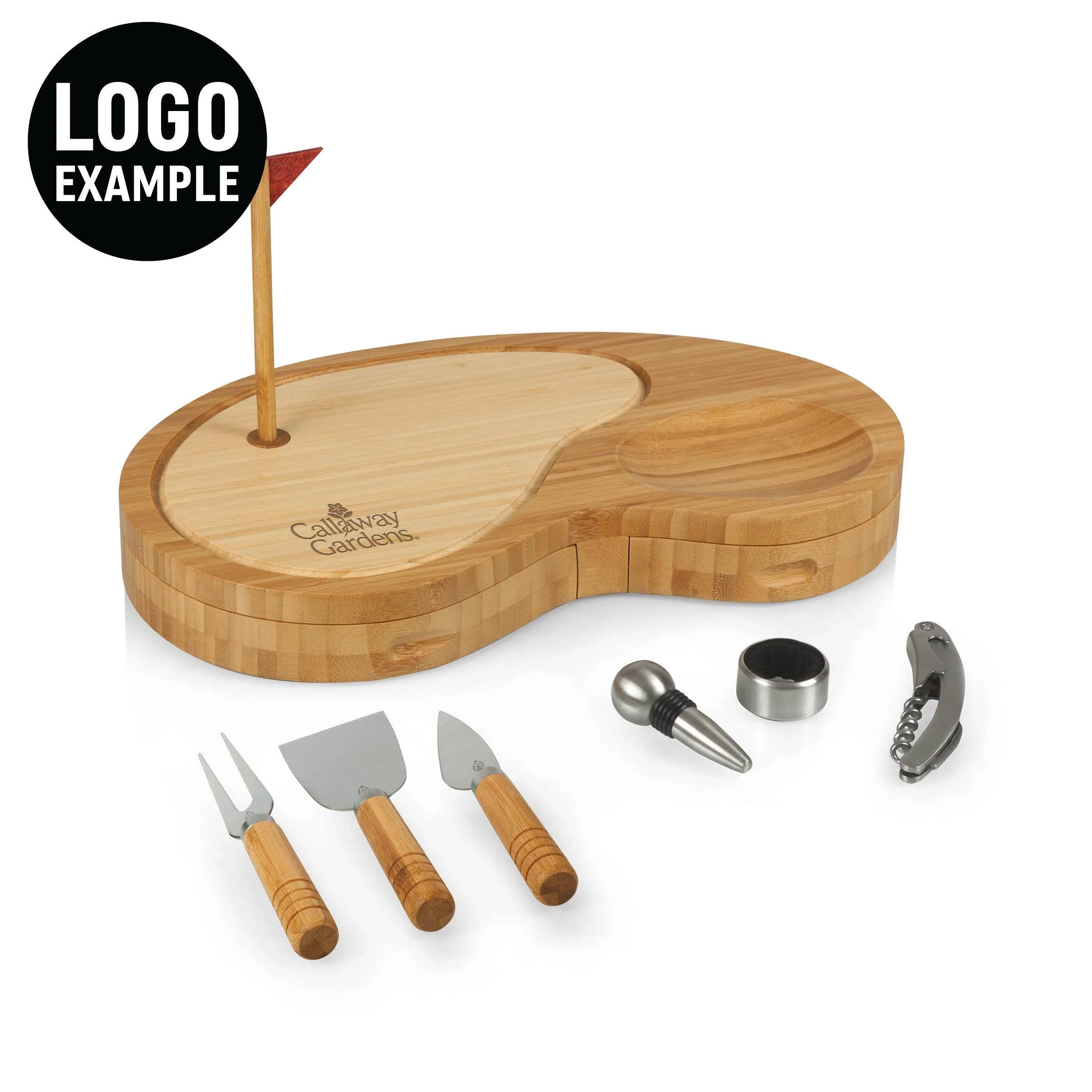 Sand Trap Golf Cheese Cutting Board & Tool Set - Core - Image 9