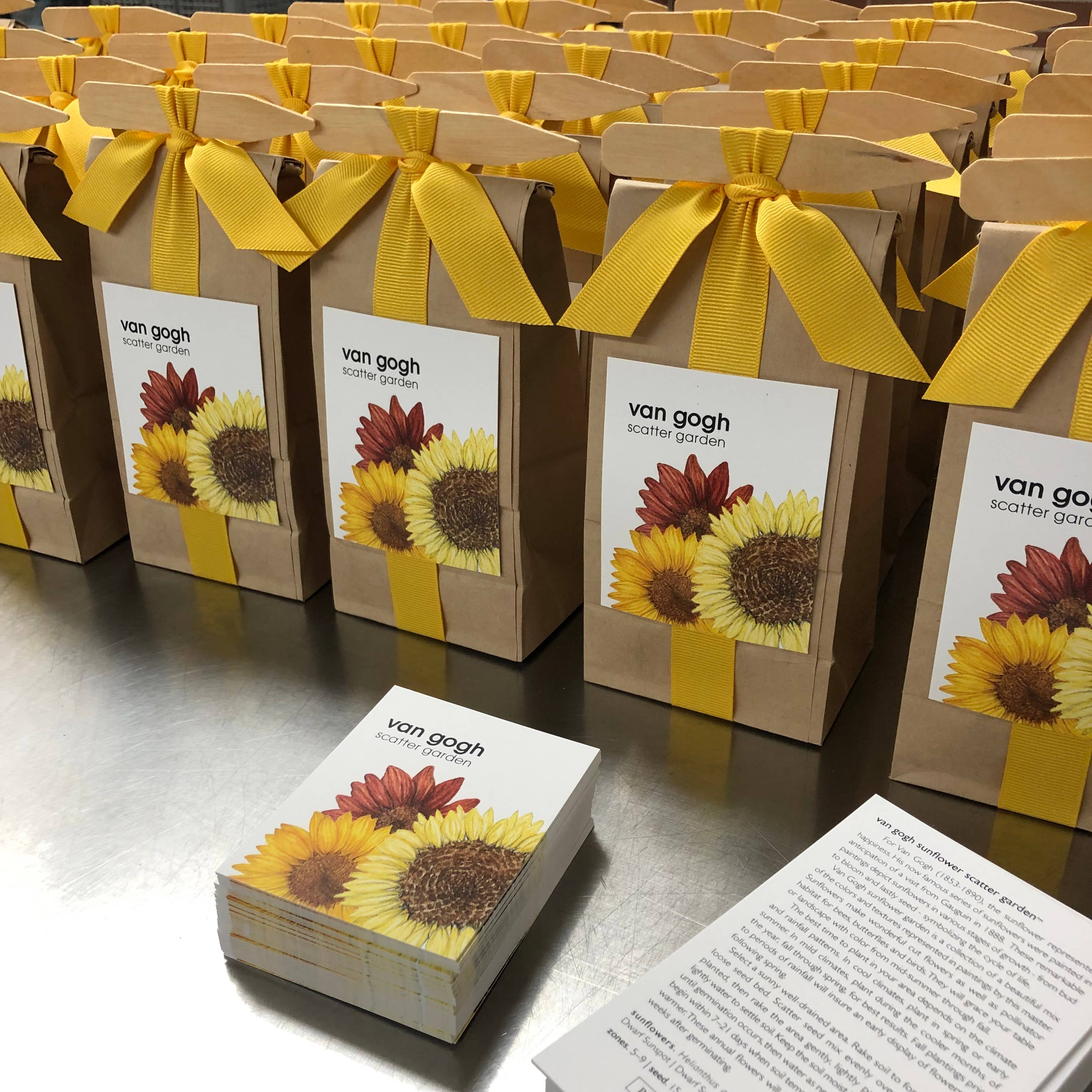 Scatter Garden | Van Gogh Sunflowers | Fall | Best Seller - Image 2