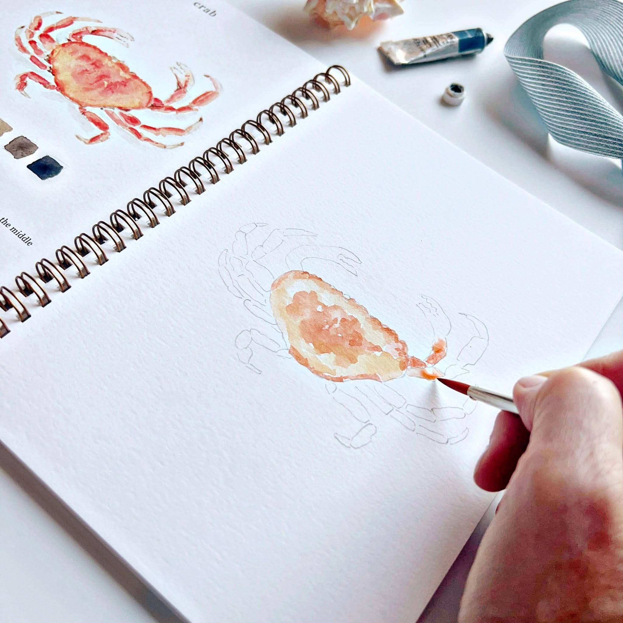 Seaside watercolor workbook - Image 7