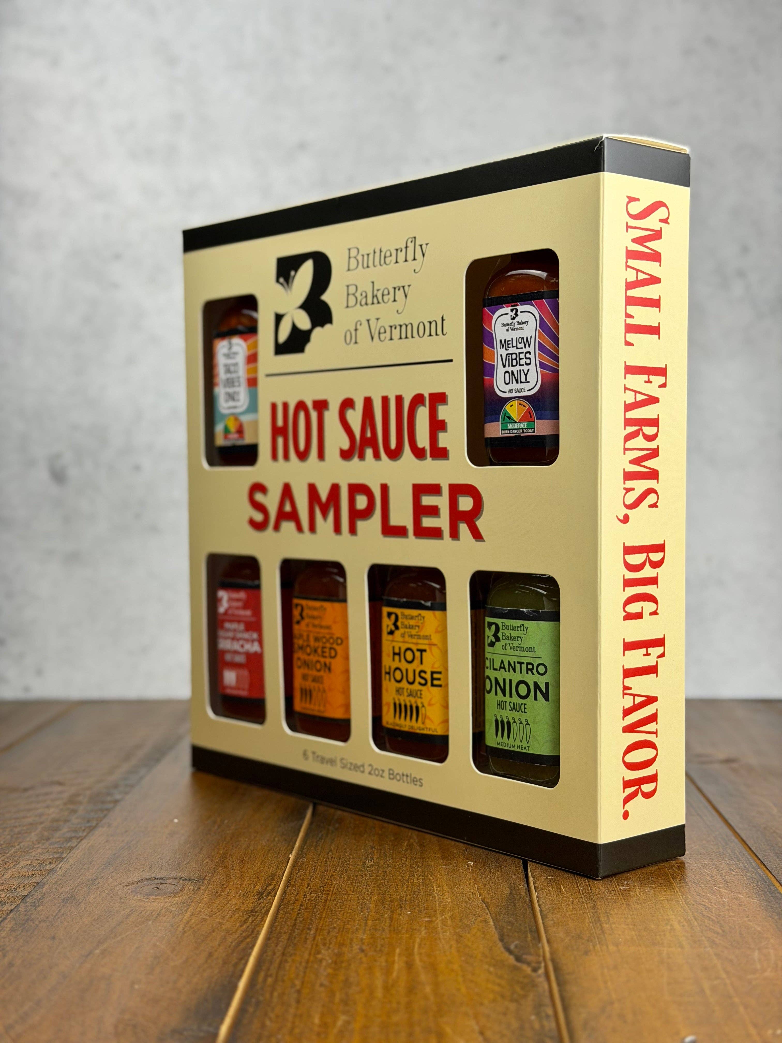 Signature Hot Sauce Sampler Box Set with 6 Mini 2oz Bottles - Image 3