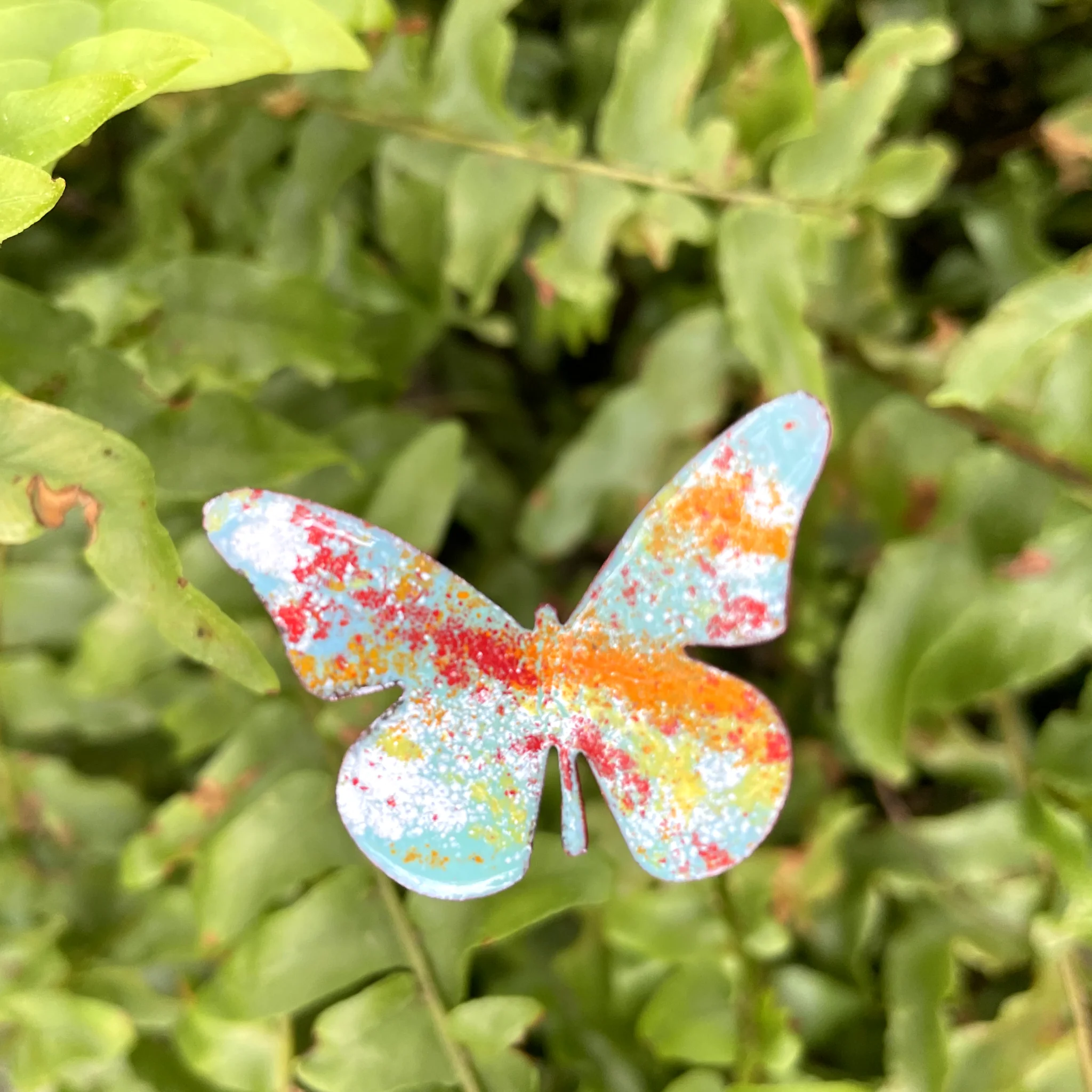 Small Copper Enamel Butterflies - Image 15