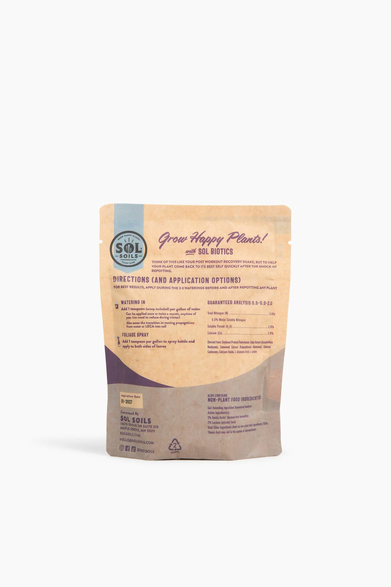 Sol Biotics - Repot Recovery - Repotting Shock Treatment - Image 4