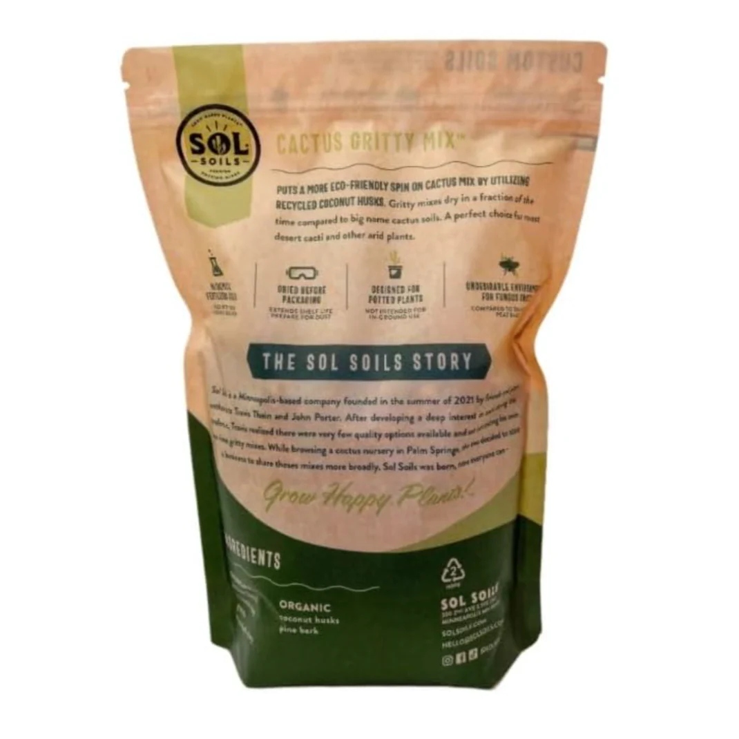 Sol Soils Gritty Cactus Mix - USA Made - Image 3