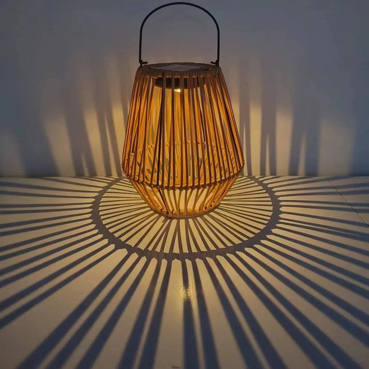 Solar Woven Lantern - Image 3