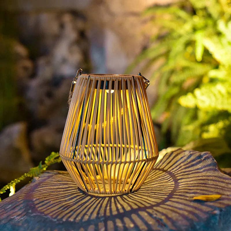 Solar Woven Lantern - Image 4