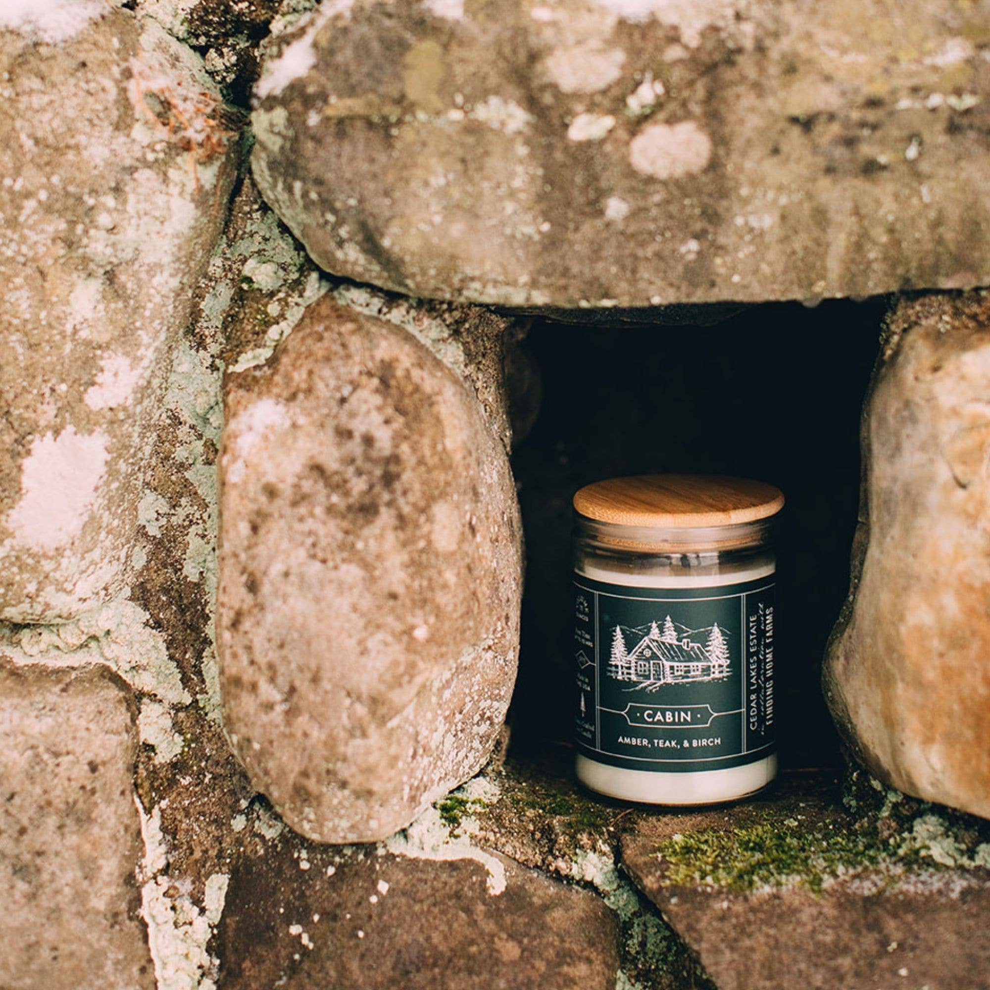 Soy Candle, Cabin, Woody Scent - Image 12